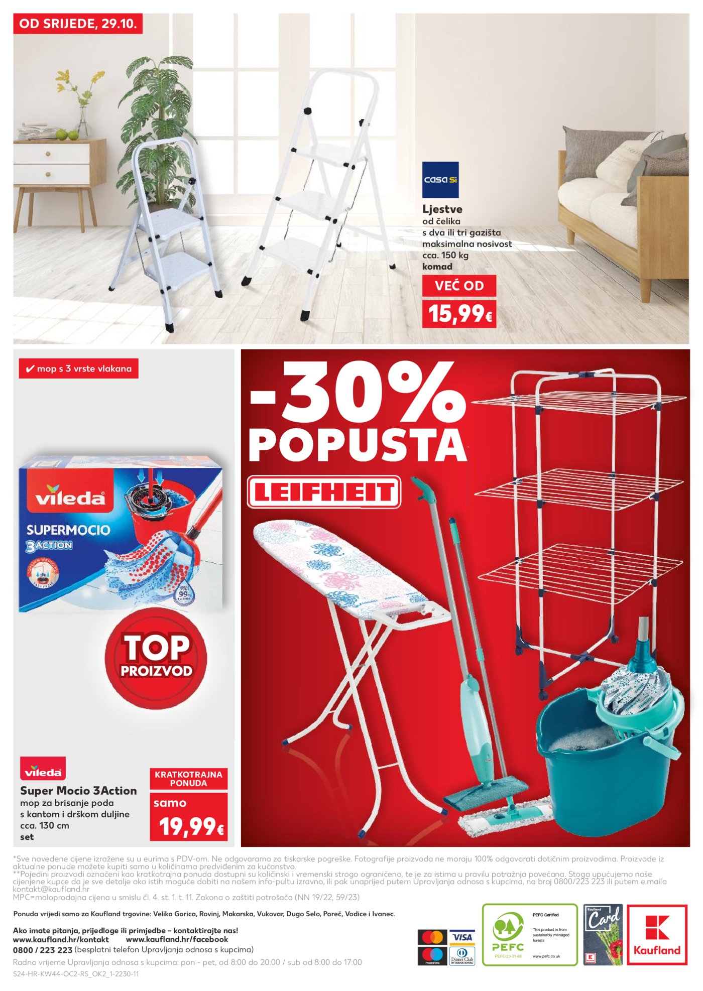 Kaufland katalog Neprehrambenih proizvoda 29.10. - 04.11.2025. VG, Po, Ro, Vo, Vu, DS, Ma, Iv