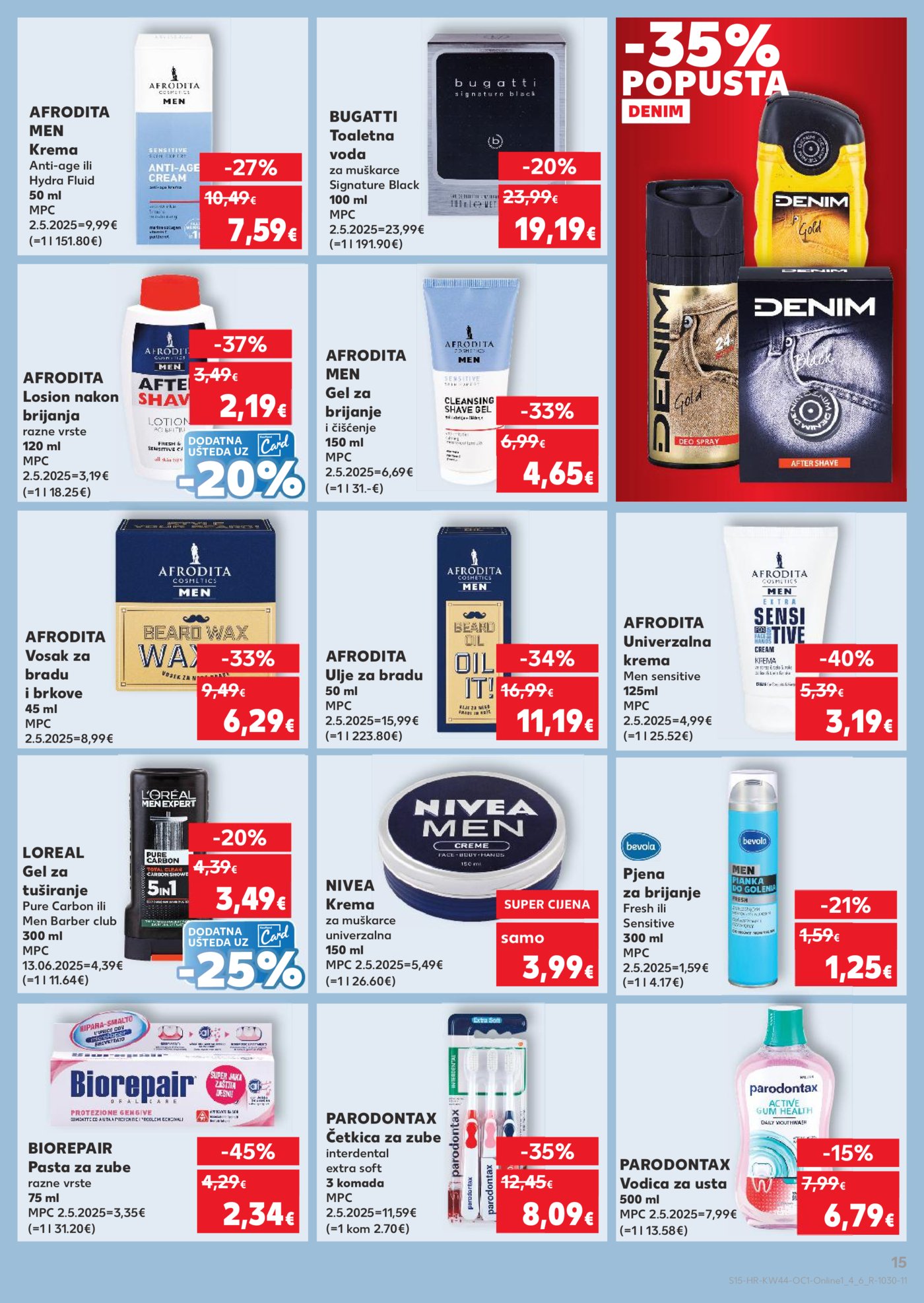 Kaufland katalog Robne marke 29.10. - 04.11.2025. Odabrane poslovnice