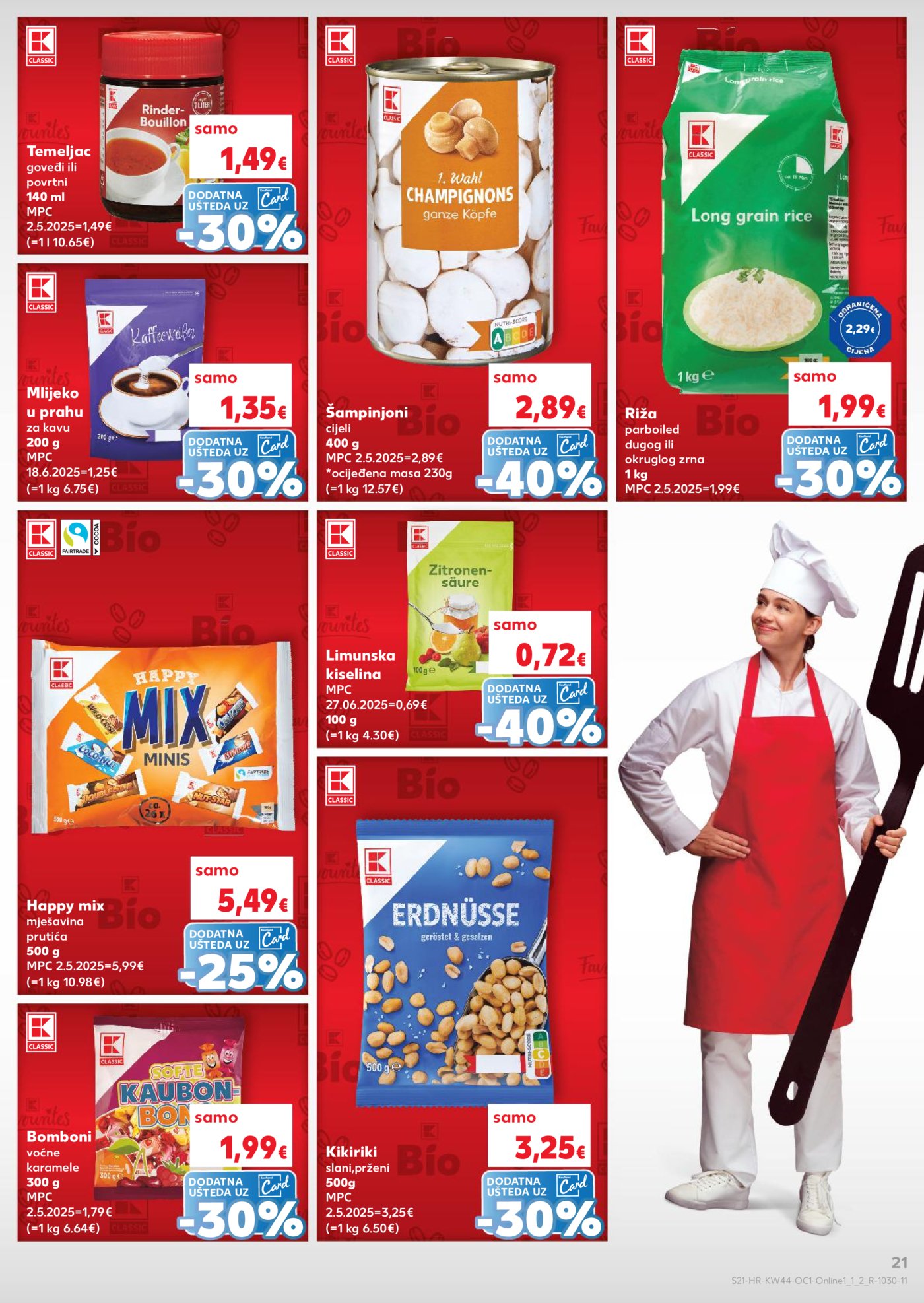 Kaufland katalog Robne marke 29.10. - 04.11.2025. Odabrane poslovnice