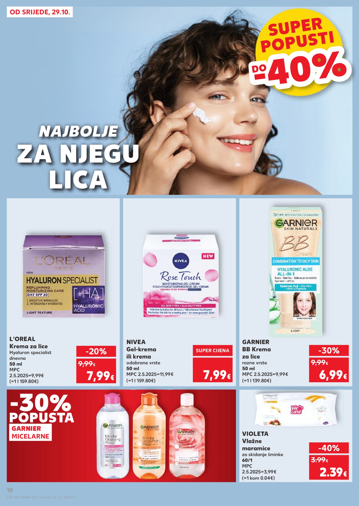 Kaufland katalog Robne marke 29.10. - 04.11.2025. Odabrane poslovnice