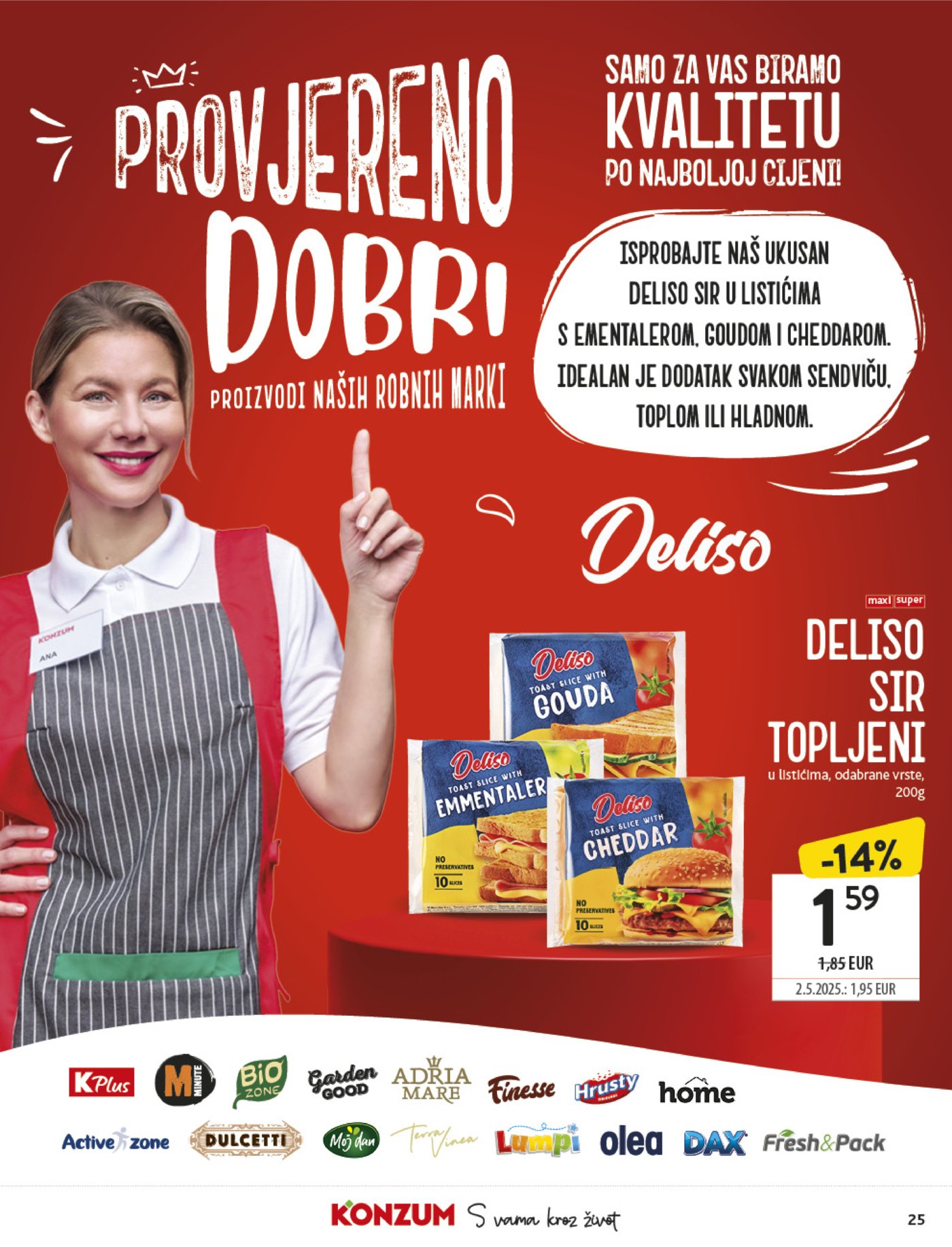 Konzum katalog Akcija 29.10. - 04.11.2025.