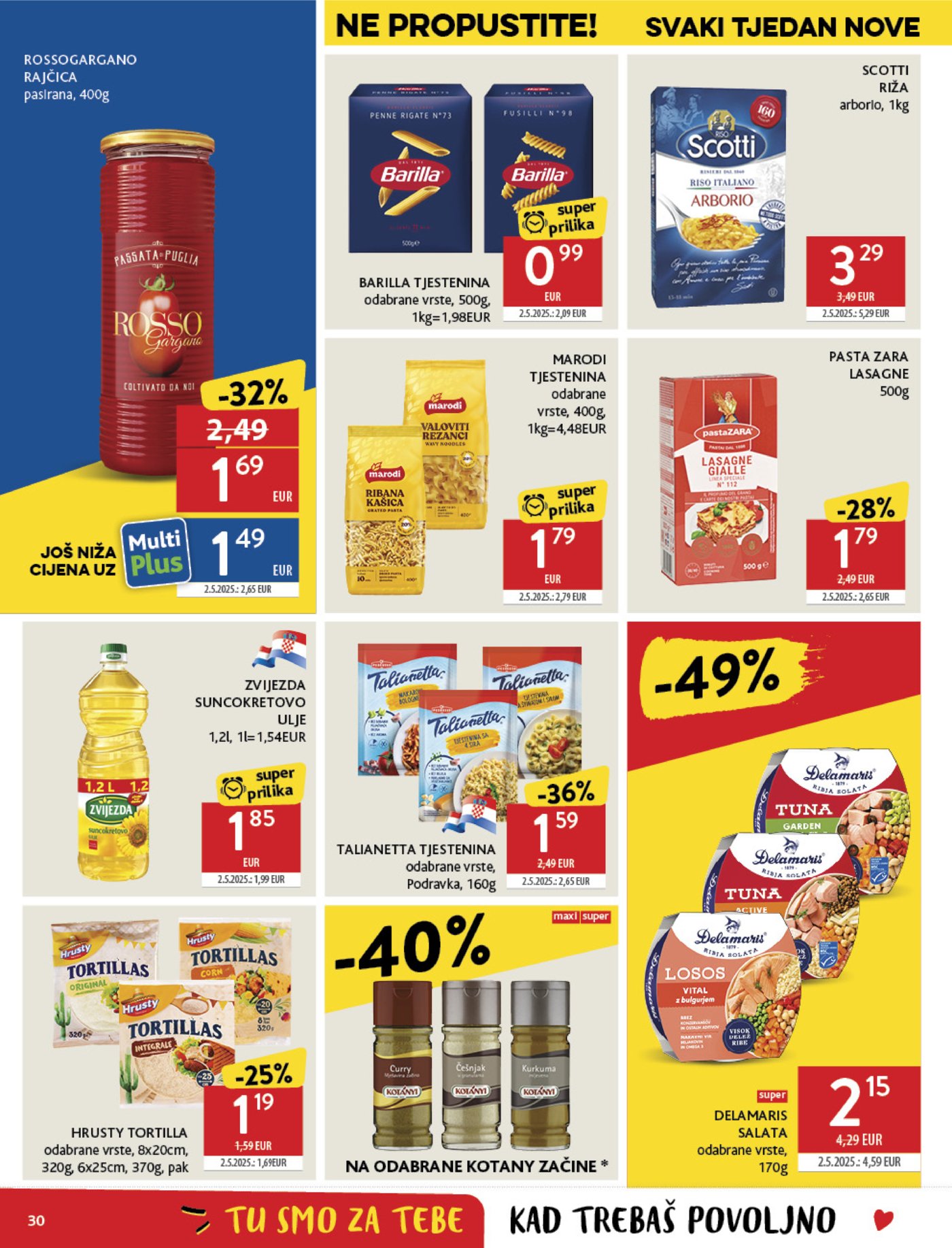 Konzum katalog Akcija 29.10. - 04.11.2025.
