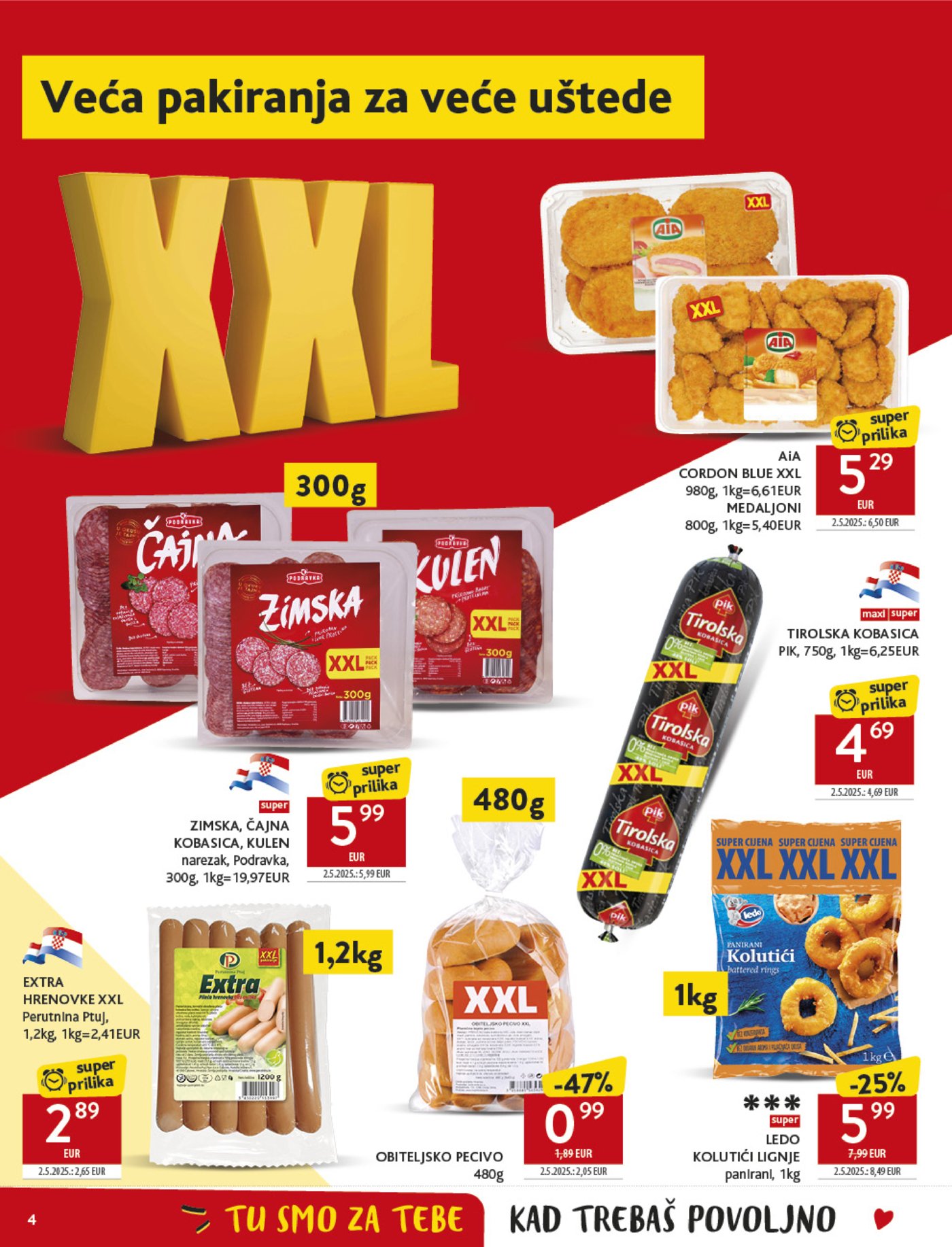 Konzum katalog Akcija 29.10. - 04.11.2025.