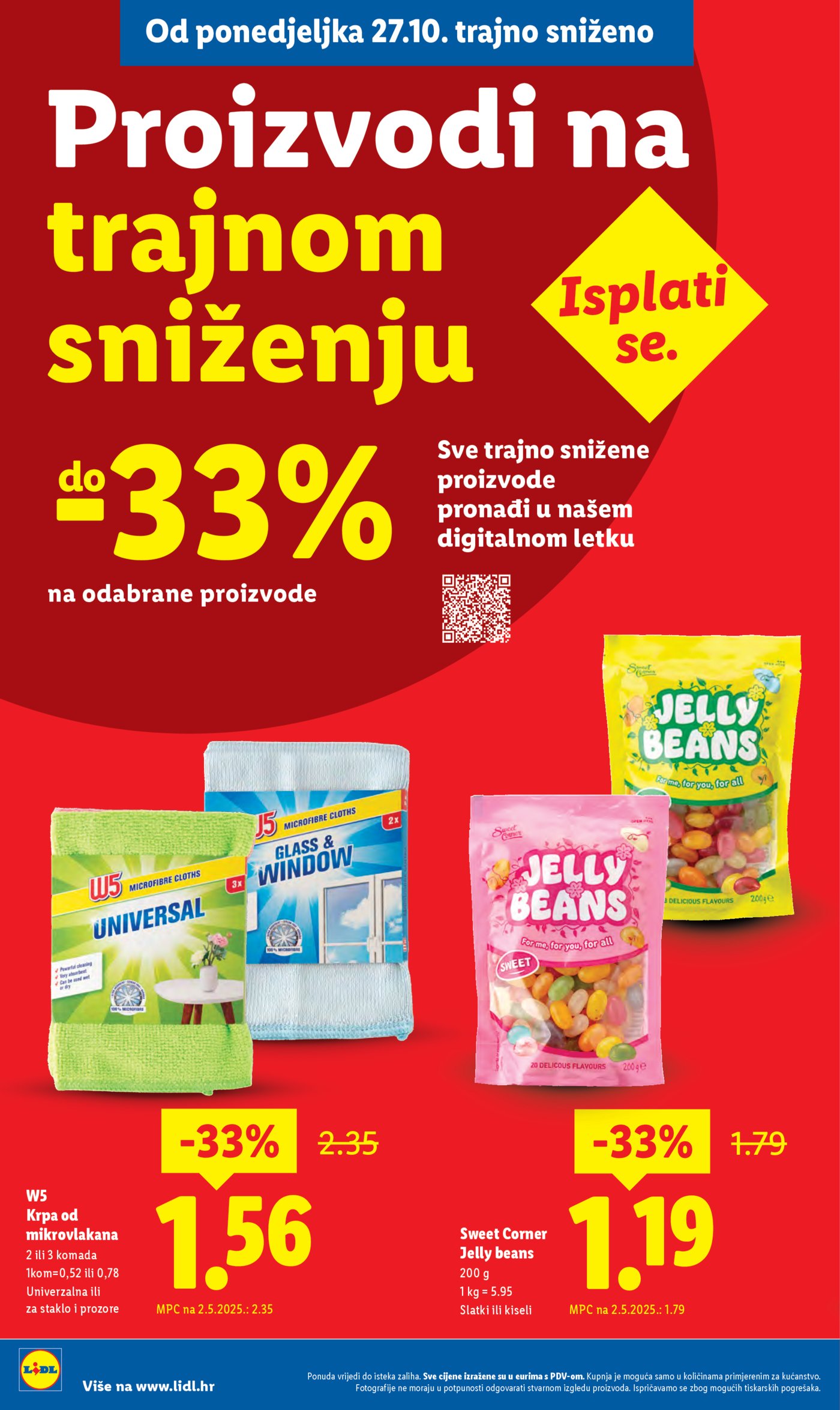 Lidl katalog Super ponuda od ponedjeljka 27.10.-02.11.2025.