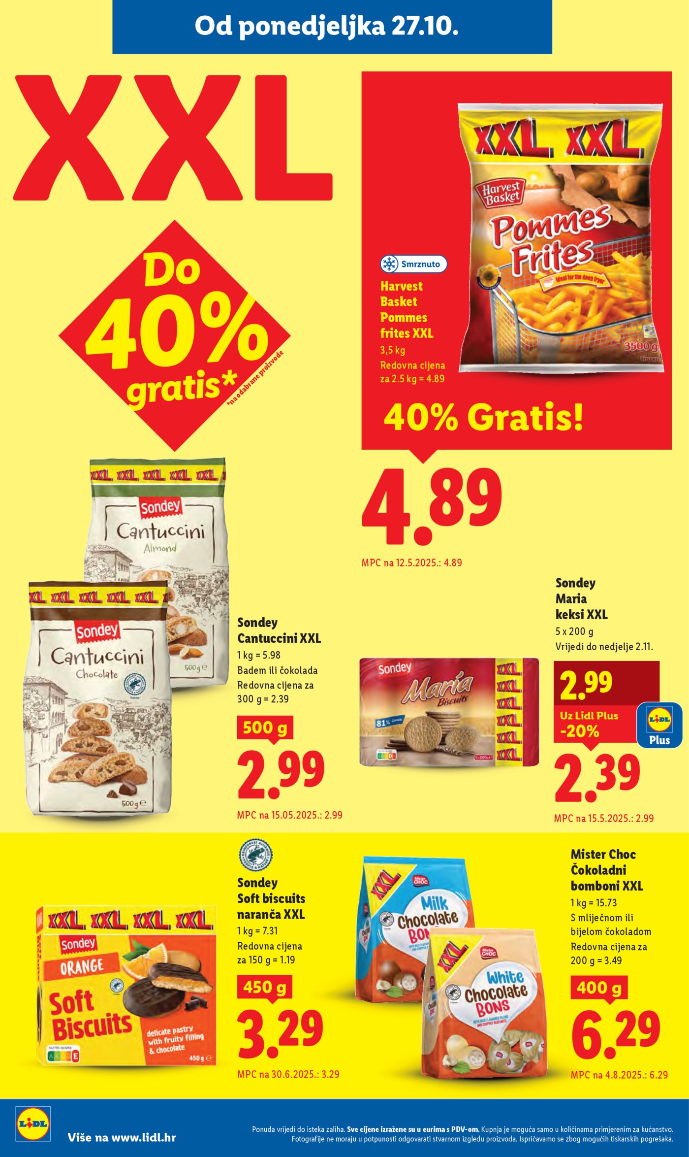 Lidl katalog Super ponuda od ponedjeljka 27.10.-02.11.2025.