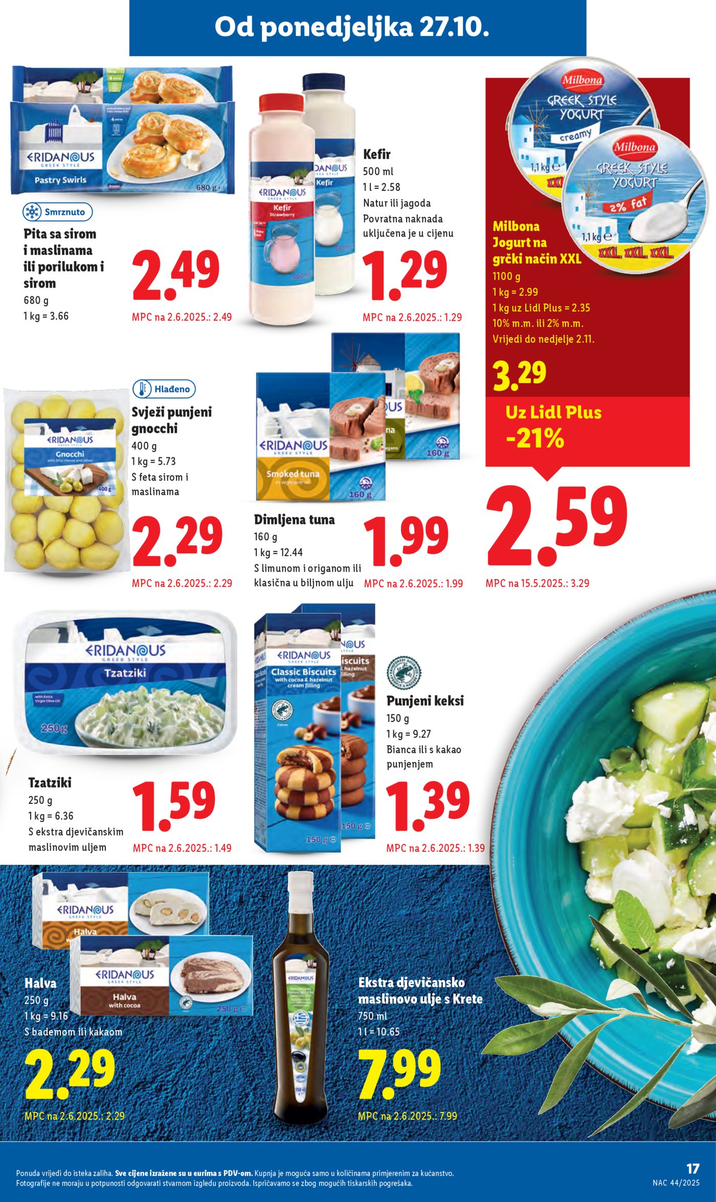 Lidl katalog Super ponuda od ponedjeljka 27.10.-02.11.2025.