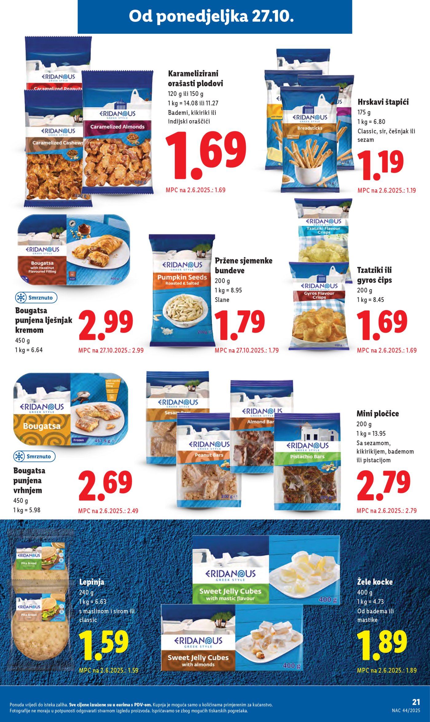 Lidl katalog Super ponuda od ponedjeljka 27.10.-02.11.2025.