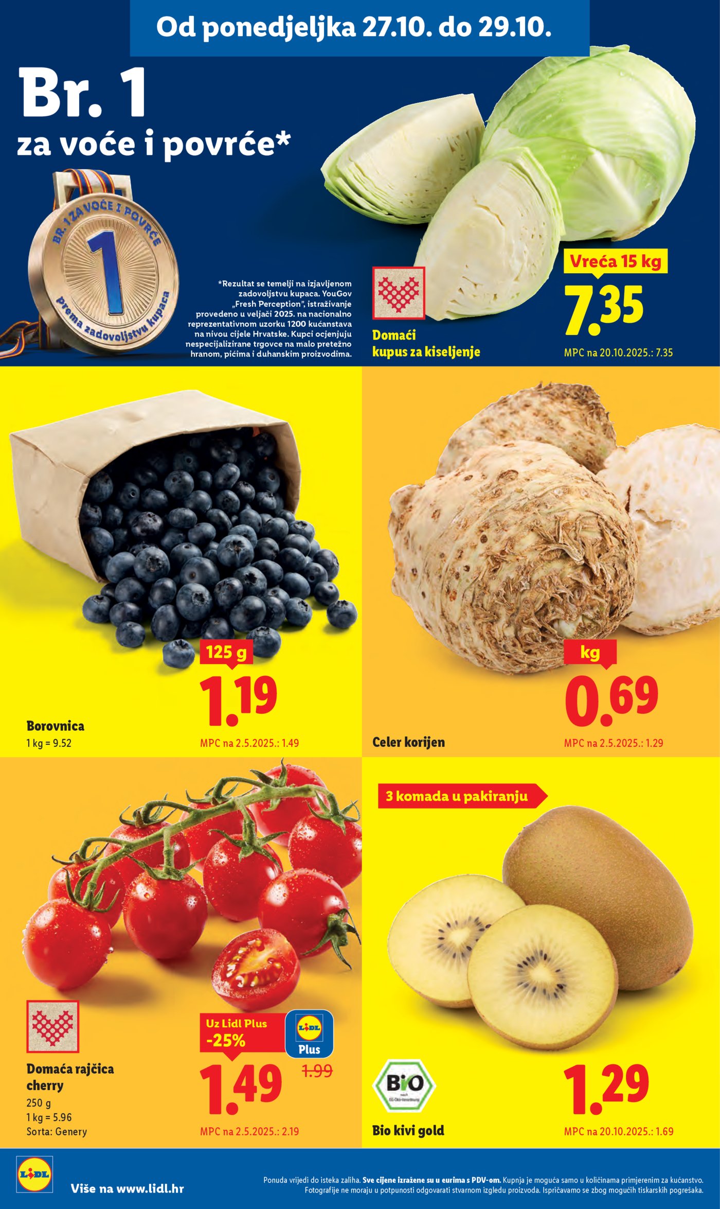 Lidl katalog Super ponuda od ponedjeljka 27.10.-02.11.2025.