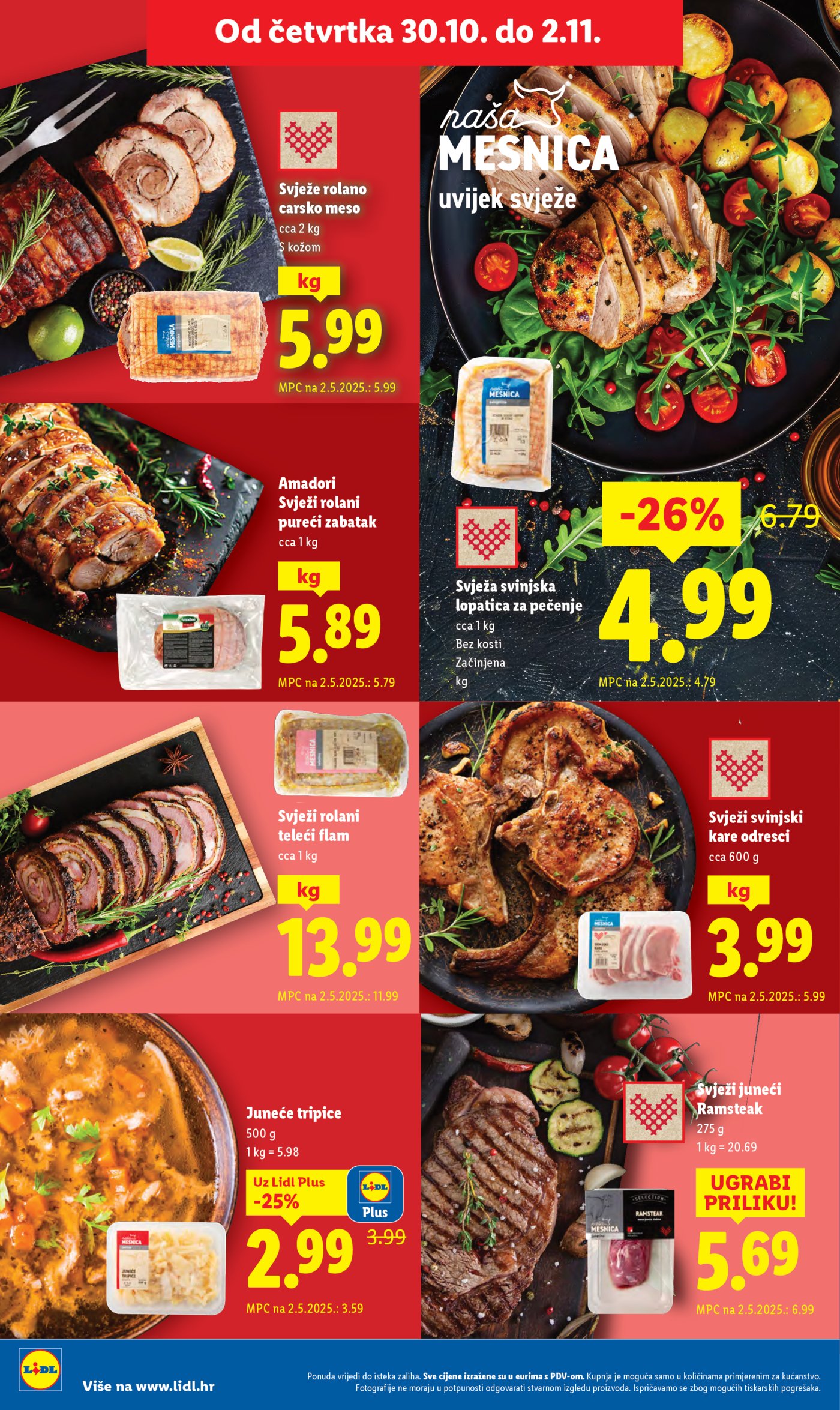 Lidl katalog Super ponuda od ponedjeljka 27.10.-02.11.2025.