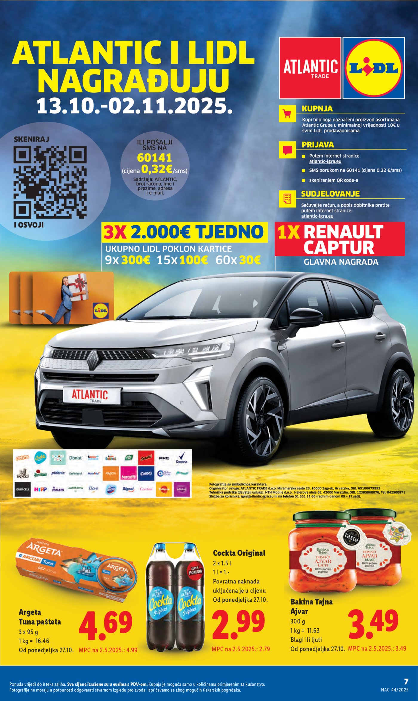 Lidl katalog Super ponuda od ponedjeljka 27.10.-02.11.2025.