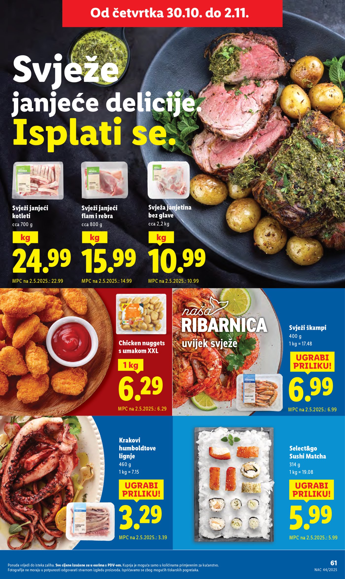 Lidl katalog Super ponuda od ponedjeljka 27.10.-02.11.2025.