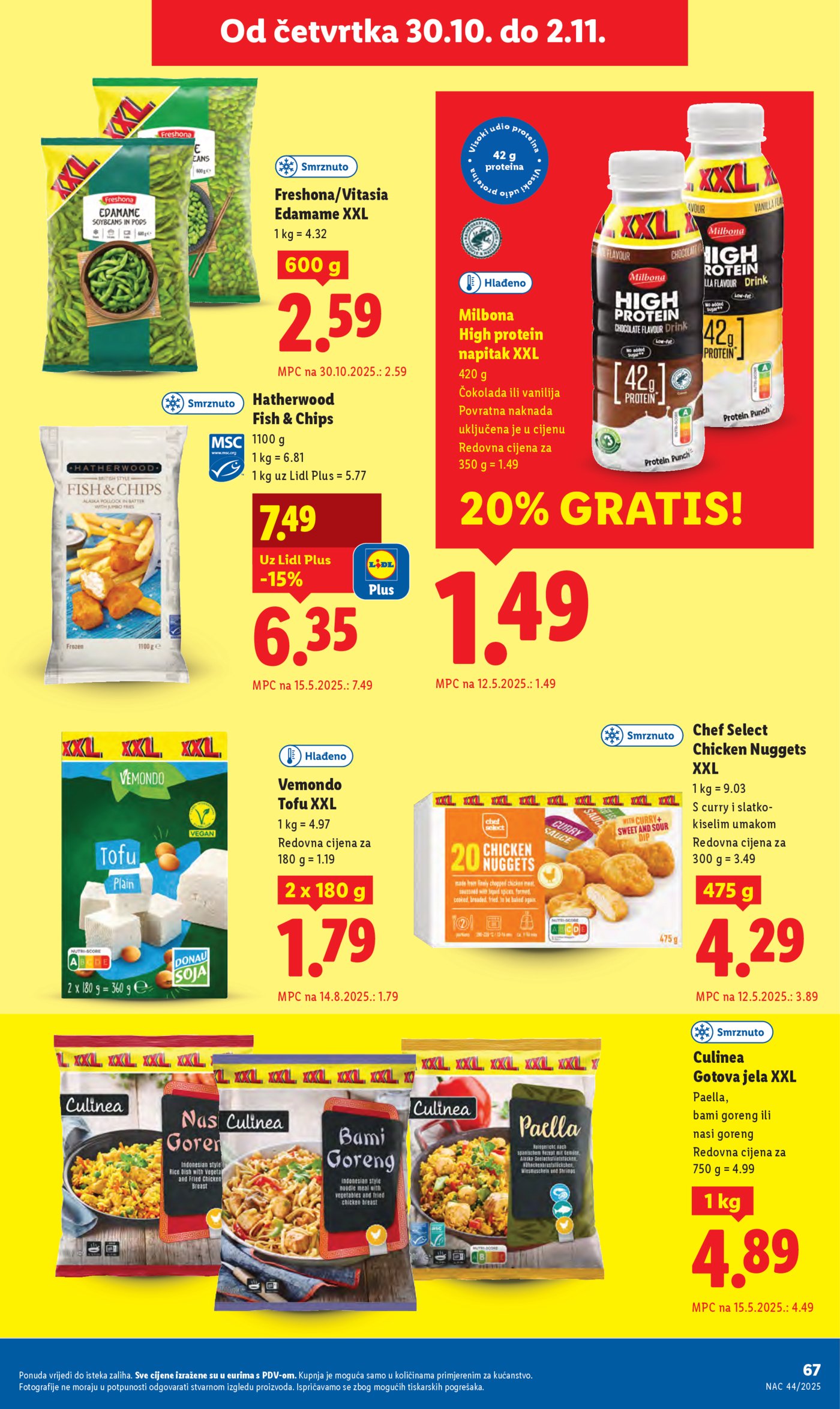 Lidl katalog Super ponuda od ponedjeljka 27.10.-02.11.2025.