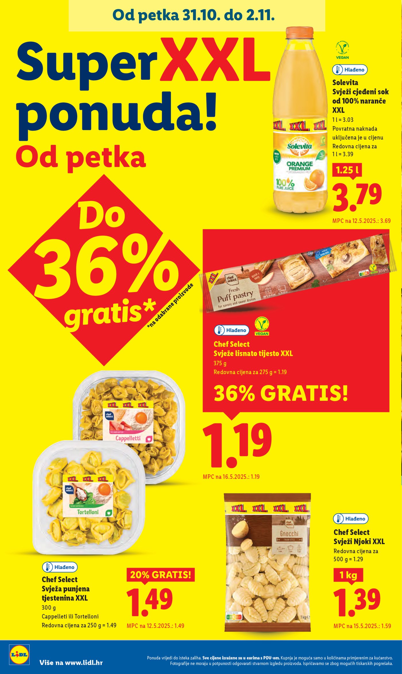 Lidl katalog Super ponuda od ponedjeljka 27.10.-02.11.2025.