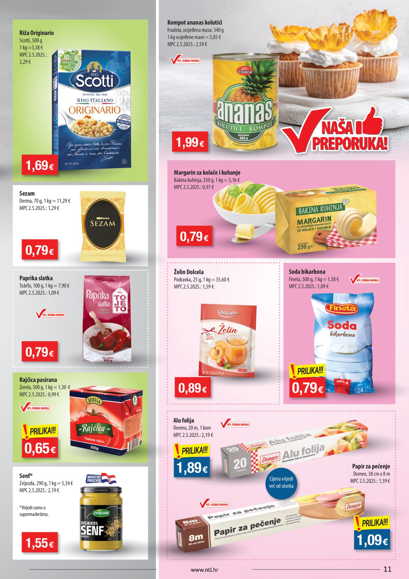 NTL katalog Akcija 29.10. - 04.11.2025. Istok