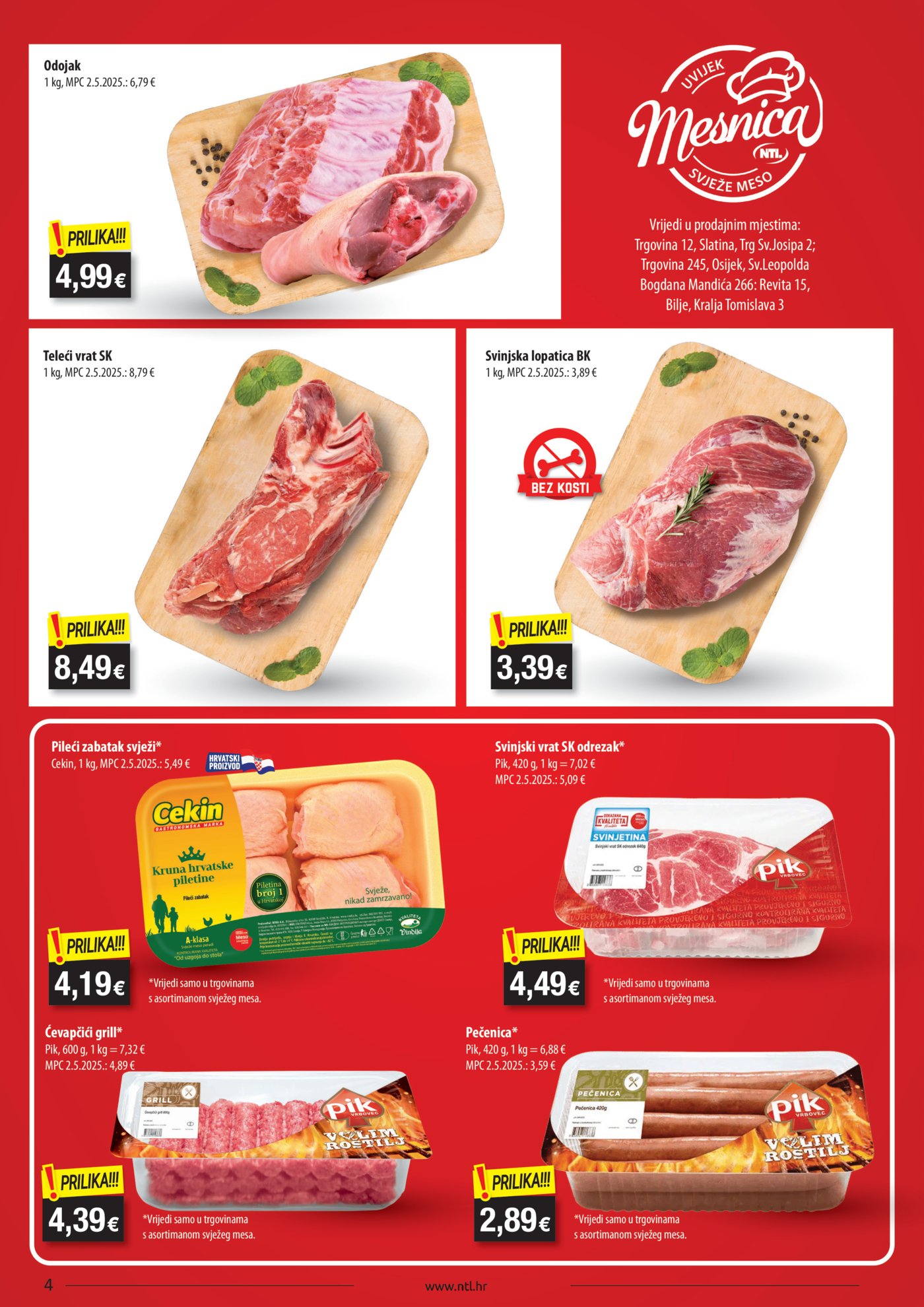 NTL katalog Akcija 29.10. - 04.11.2025. Istok