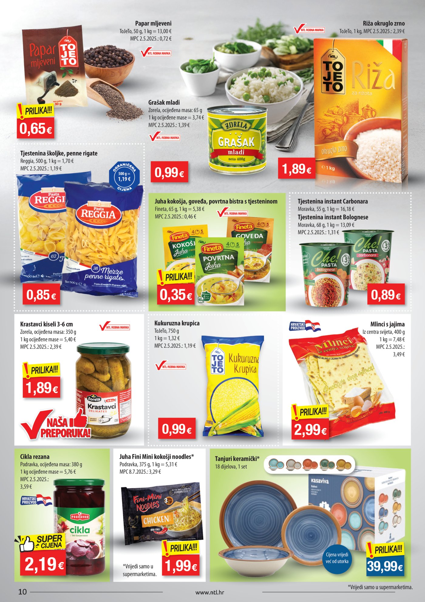 NTL katalog Akcija 29.10. - 04.11.2025. Istok