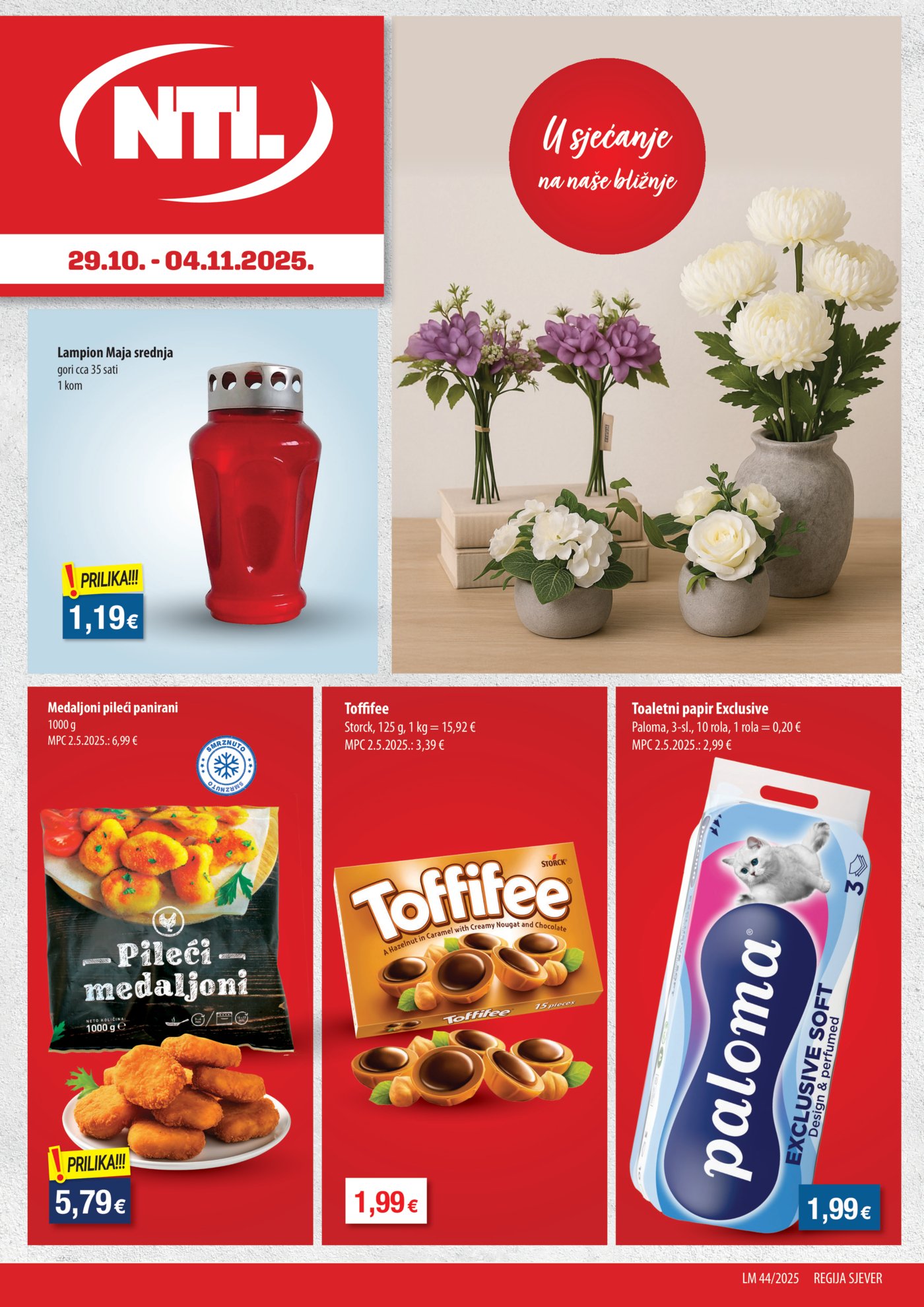 NTL katalog Akcija 29.10. - 04.11.2025. Sjever