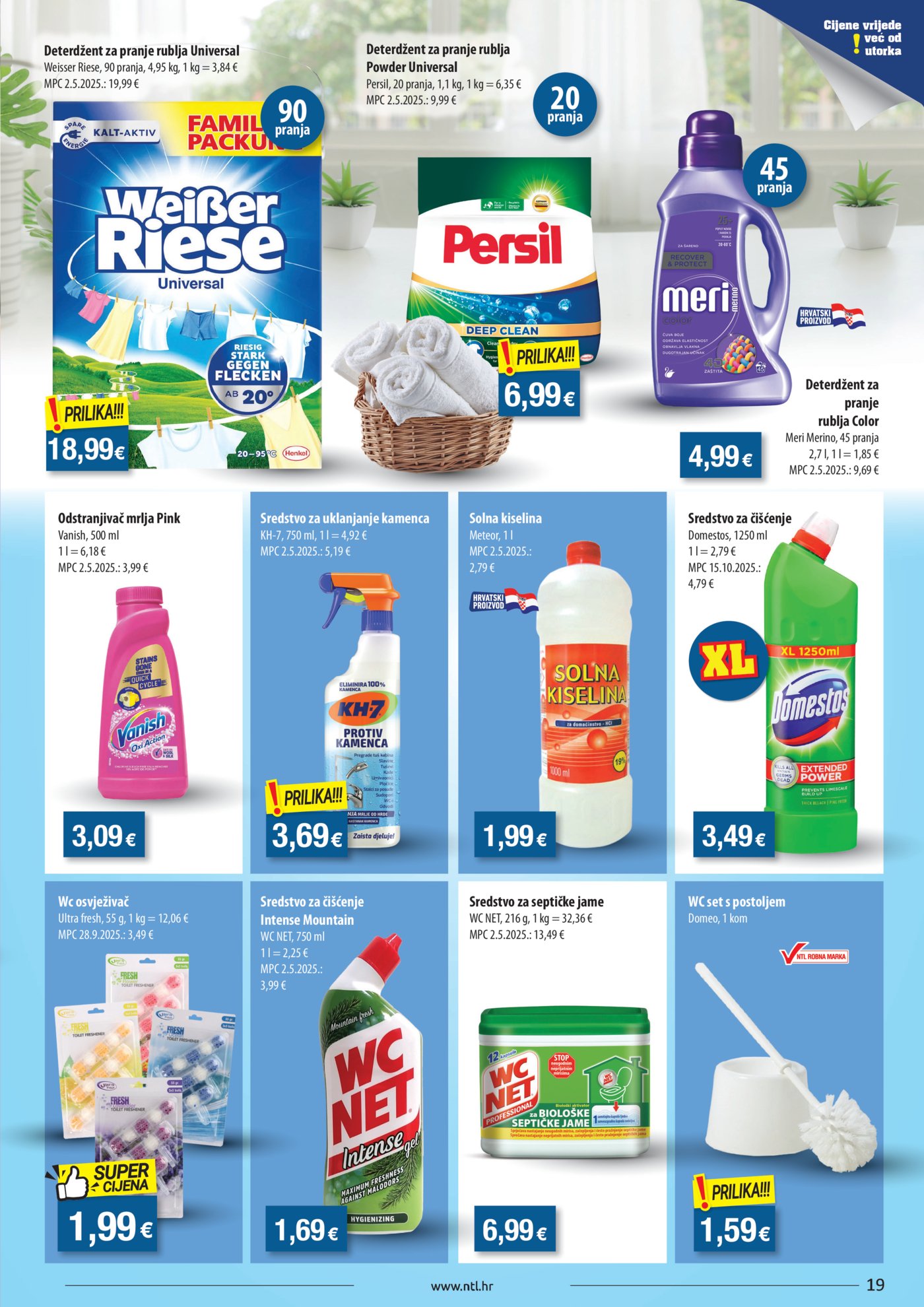 NTL katalog Akcija 29.10. - 04.11.2025. Sjever