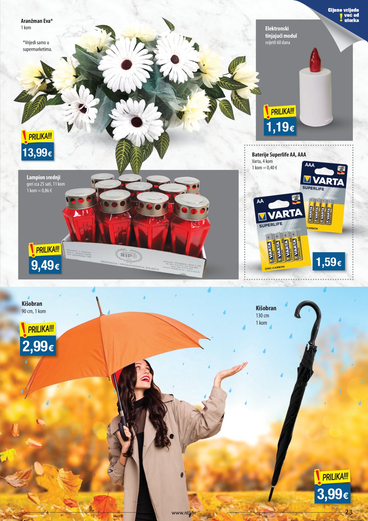 NTL katalog Akcija 29.10. - 04.11.2025. Sjever