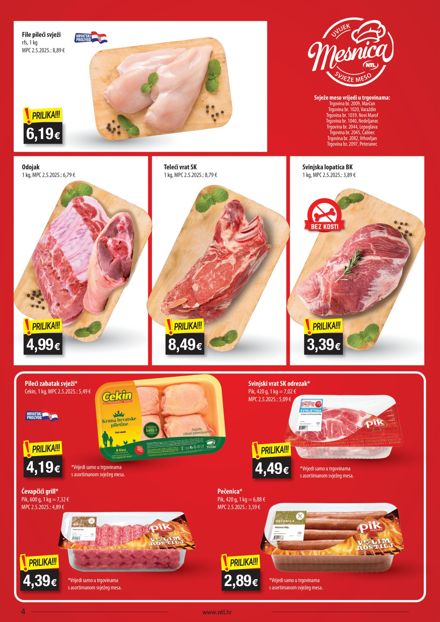 NTL katalog Akcija 29.10. - 04.11.2025. Sjever