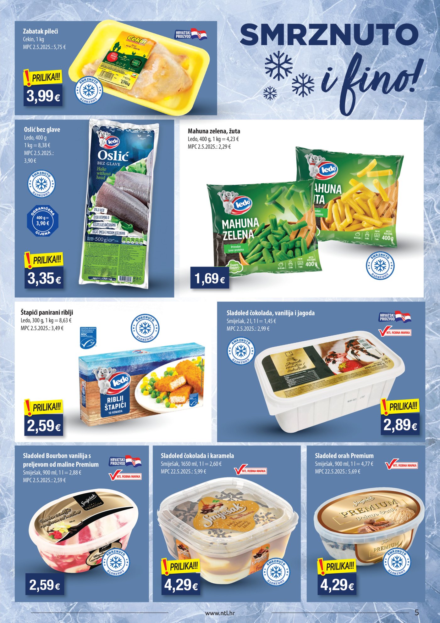 NTL katalog Akcija 29.10. - 04.11.2025. Sjever