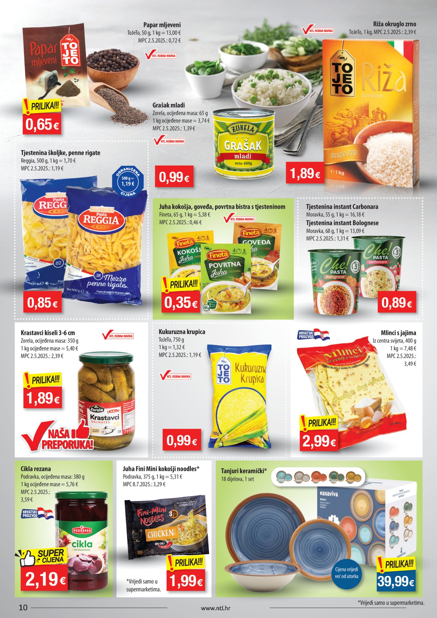 NTL katalog Akcija 29.10. - 04.11.2025. Sjever