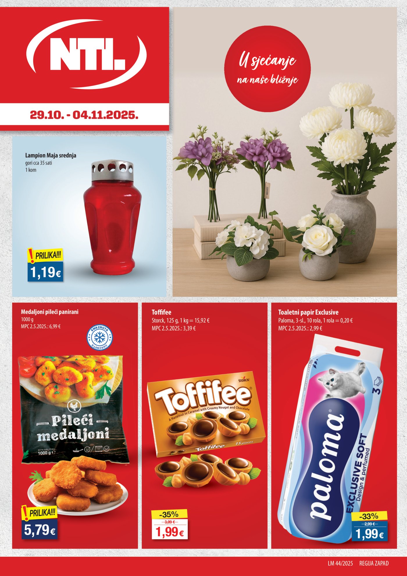 NTL katalog Akcija 29.10. - 04.11.2025. Zapad