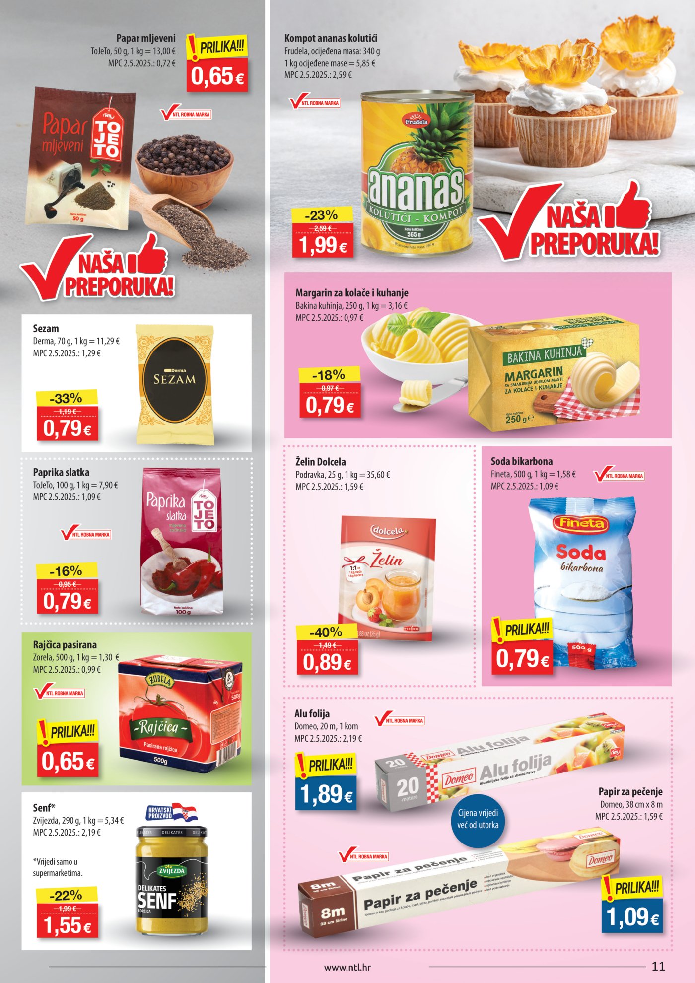 NTL katalog Akcija 29.10. - 04.11.2025. Zapad