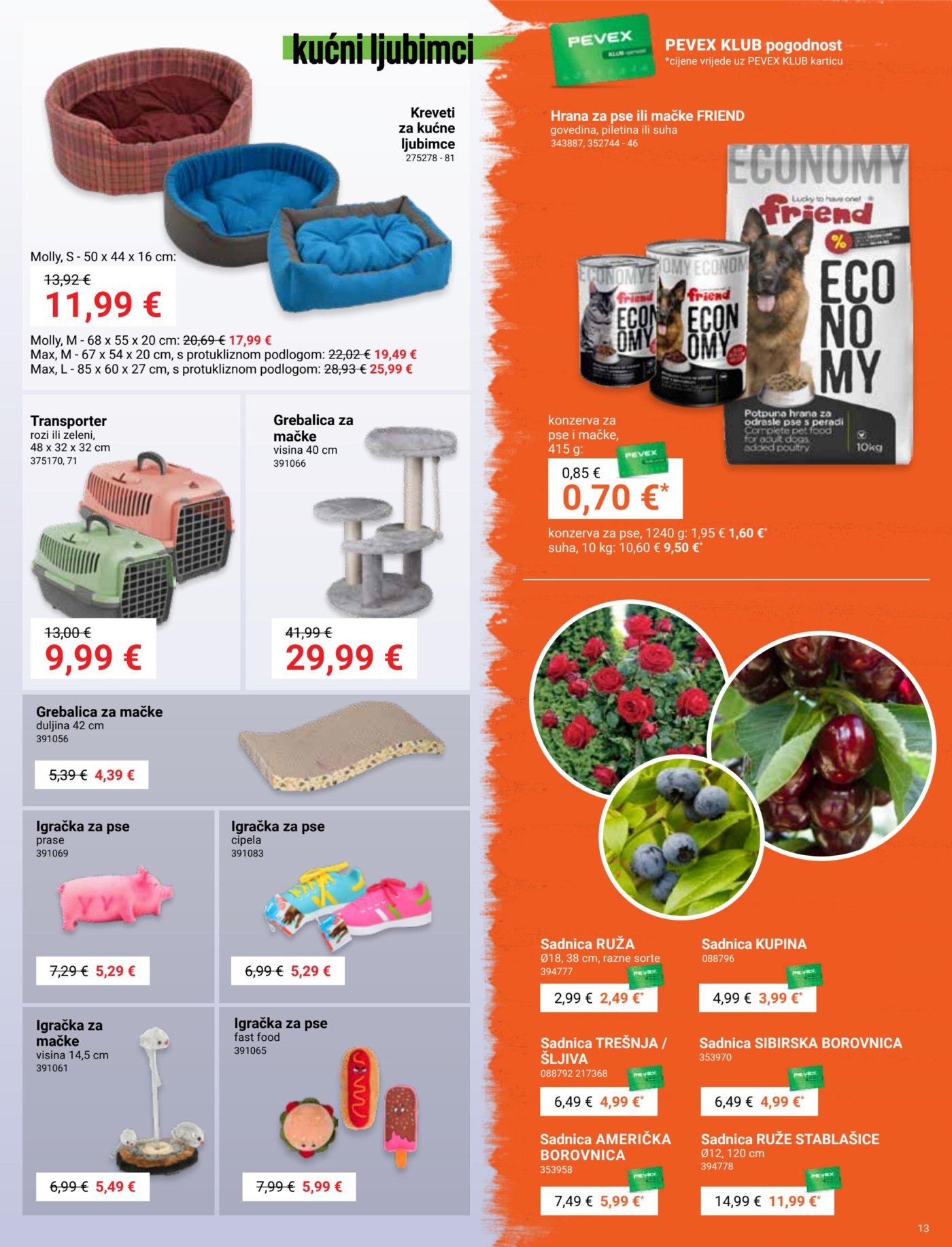 Pevex katalog Akcija 23.10. - 17.11.2025.