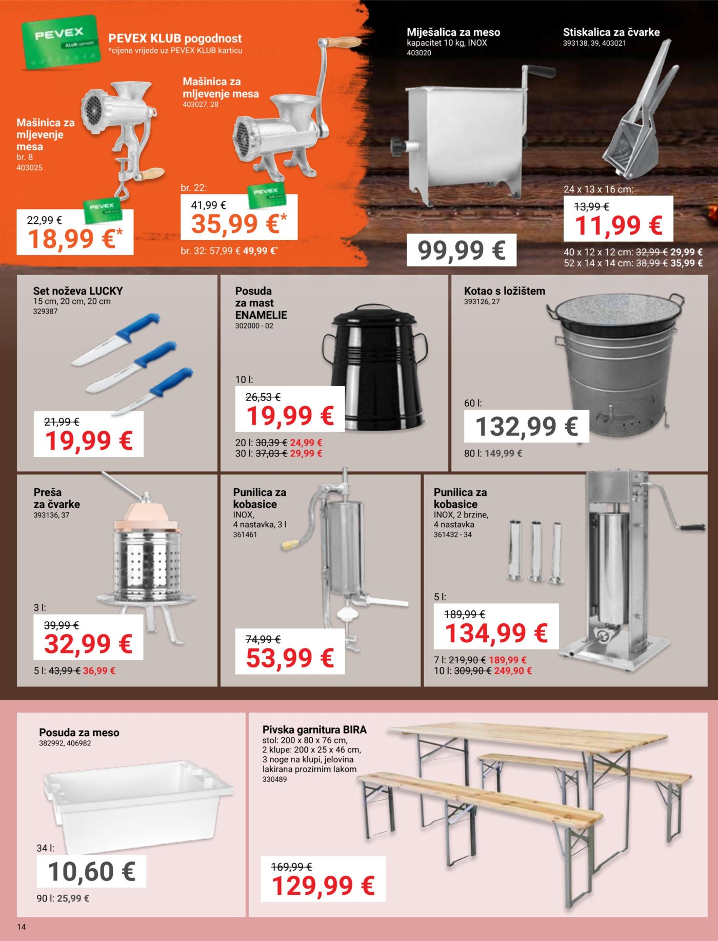 Pevex katalog Akcija 23.10. - 17.11.2025.