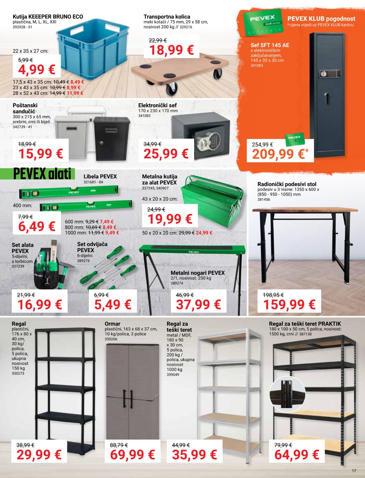 Pevex katalog Akcija 23.10. - 17.11.2025.