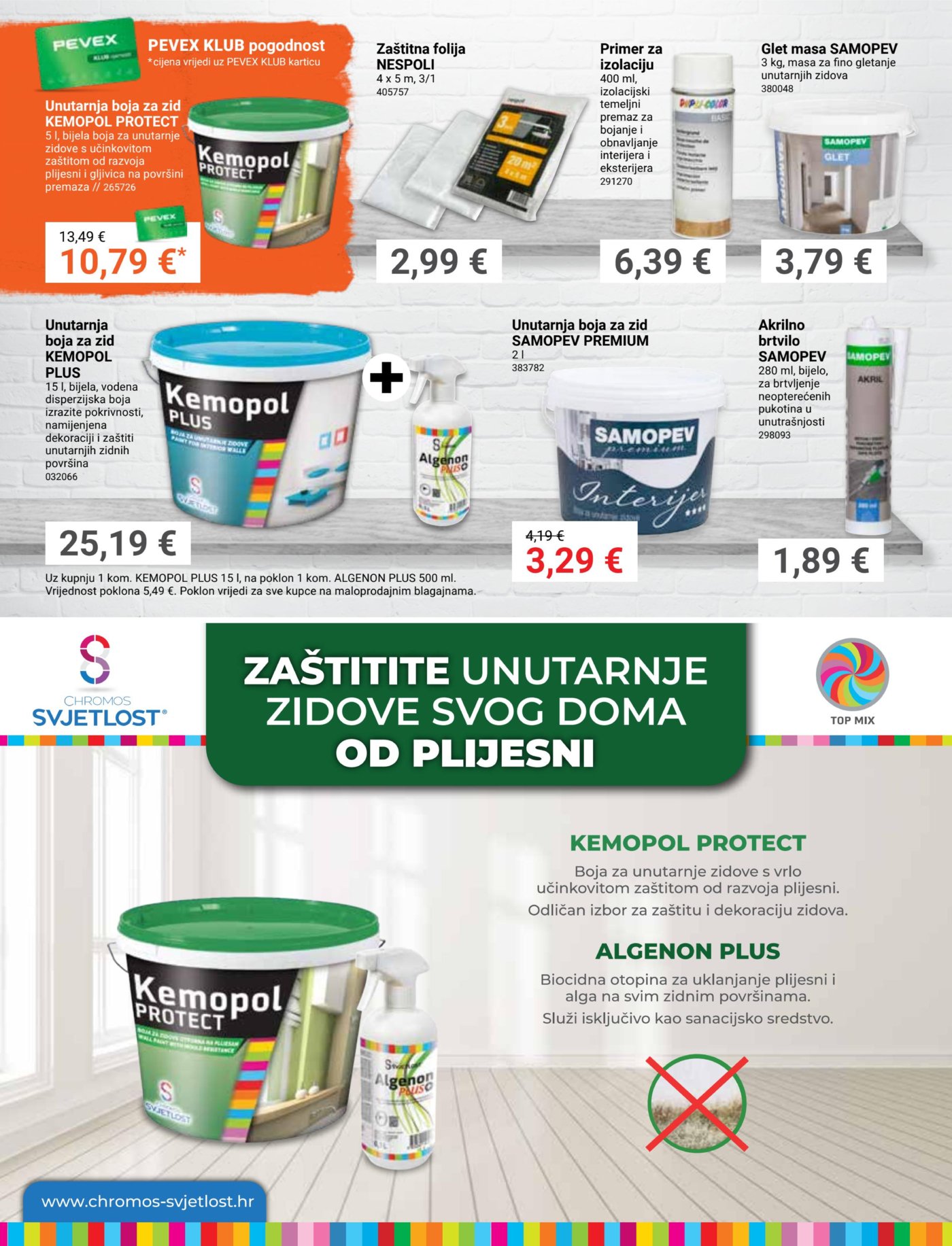 Pevex katalog Akcija 23.10. - 17.11.2025.