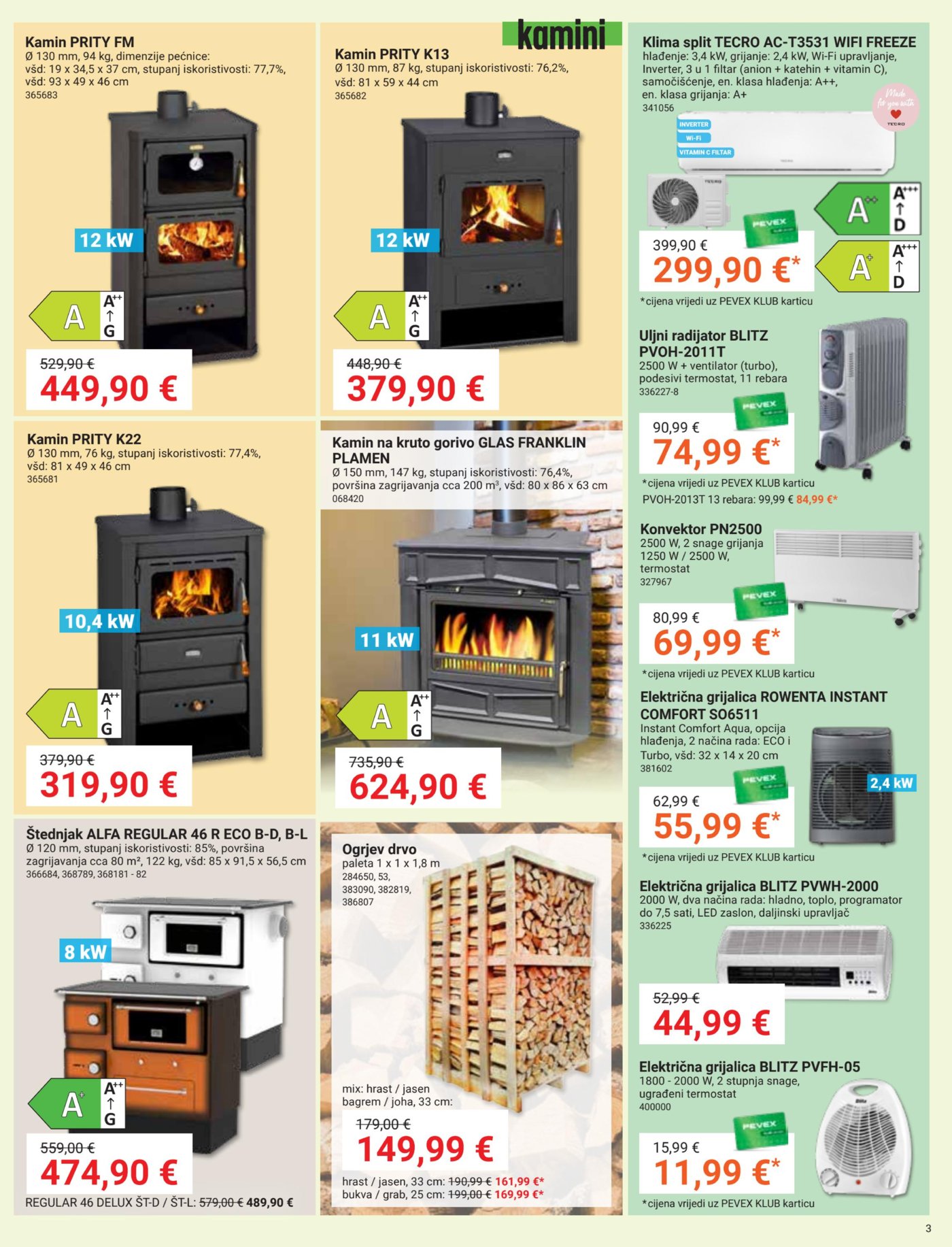 Pevex katalog Akcija 23.10. - 17.11.2025.