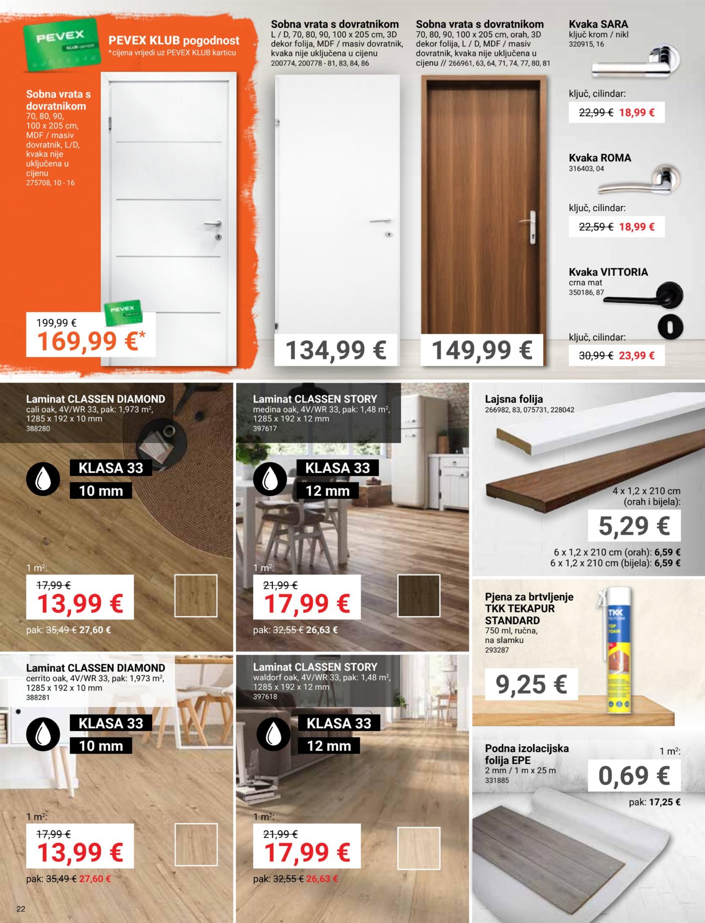 Pevex katalog Akcija 23.10. - 17.11.2025.