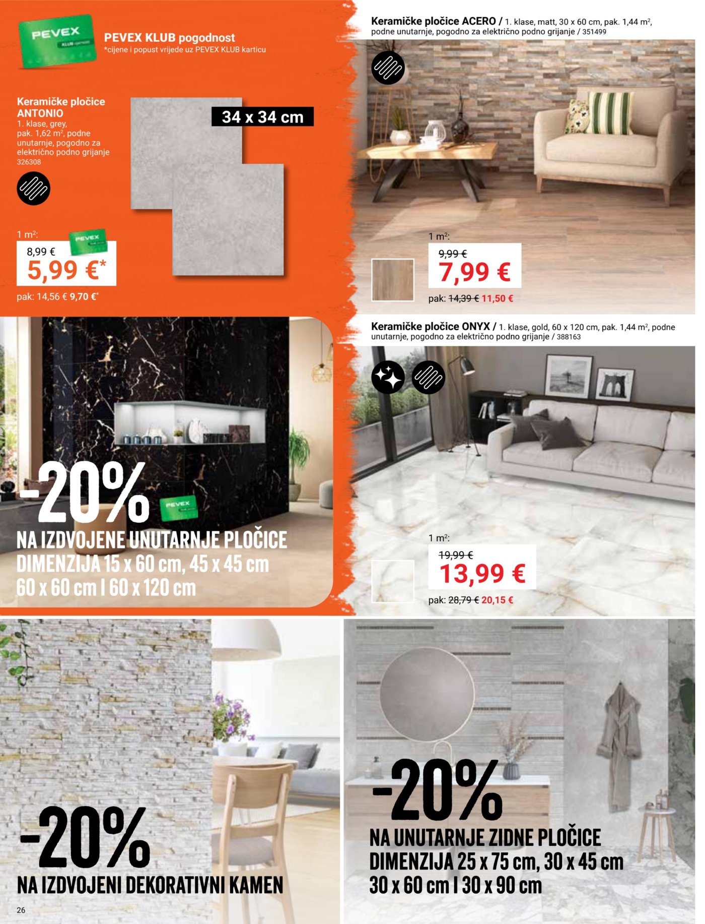Pevex katalog Akcija 23.10. - 17.11.2025.