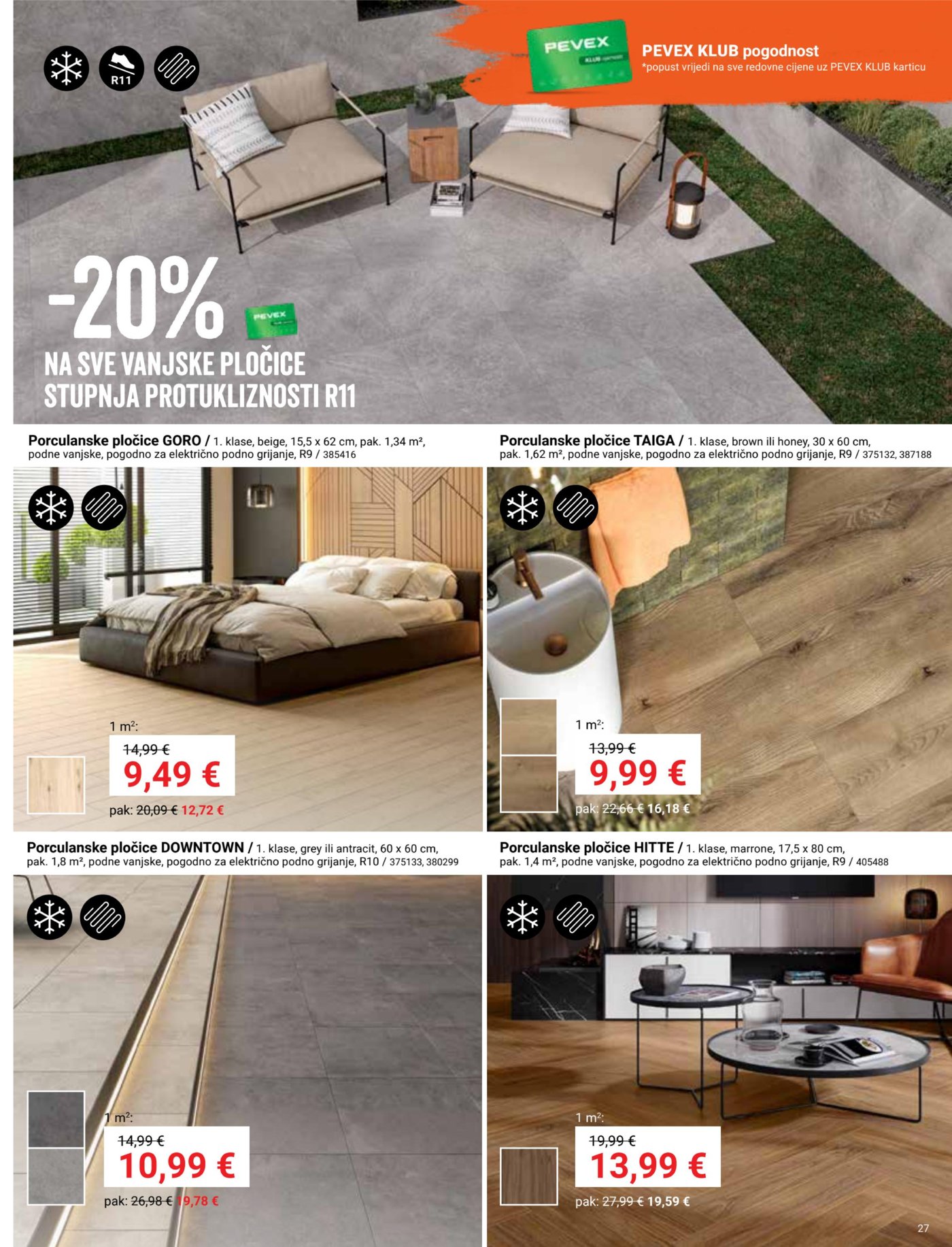 Pevex katalog Akcija 23.10. - 17.11.2025.