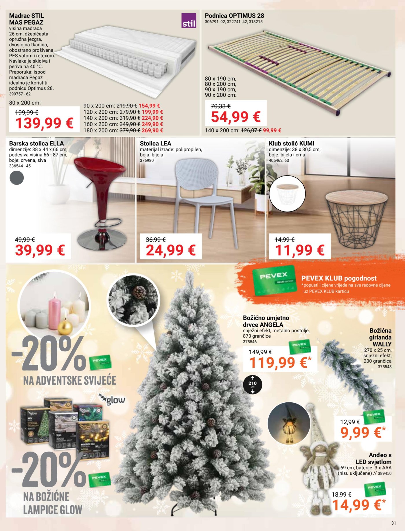 Pevex katalog Akcija 23.10. - 17.11.2025.