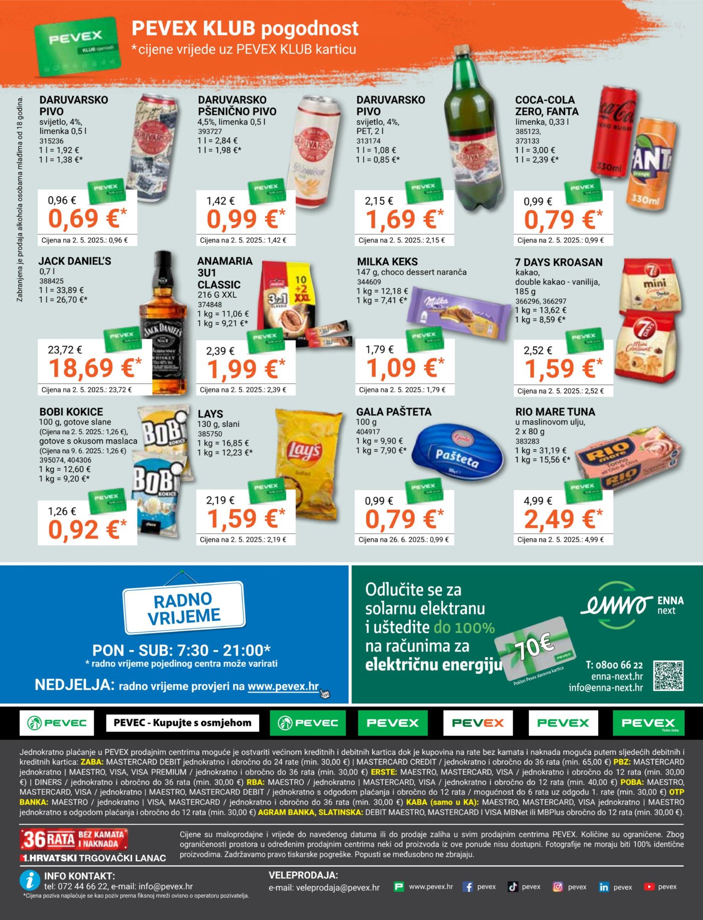 Pevex katalog Akcija 23.10. - 17.11.2025.