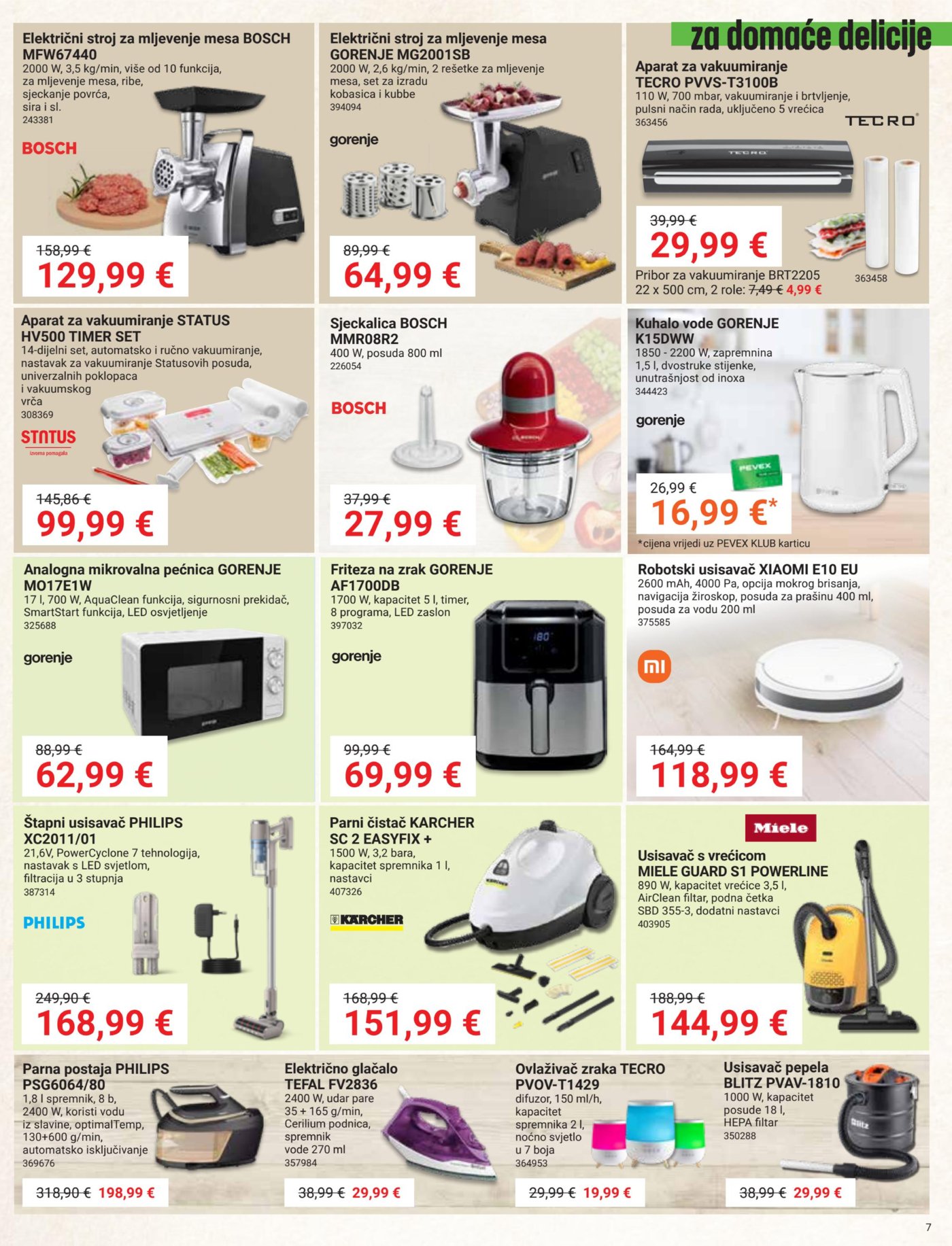Pevex katalog Akcija 23.10. - 17.11.2025.
