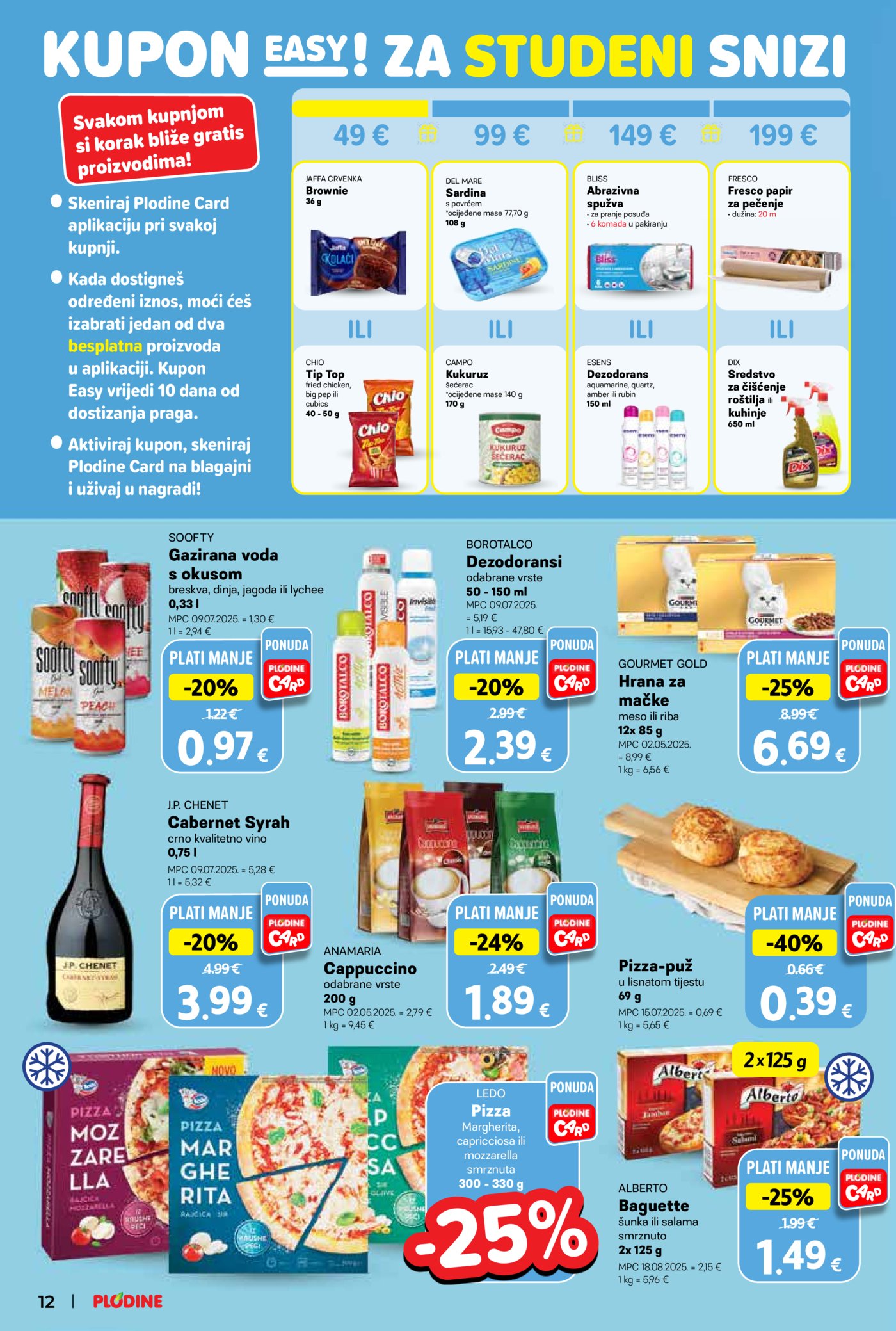 Plodine katalog Akcija 29.10. - 04.11.2025.