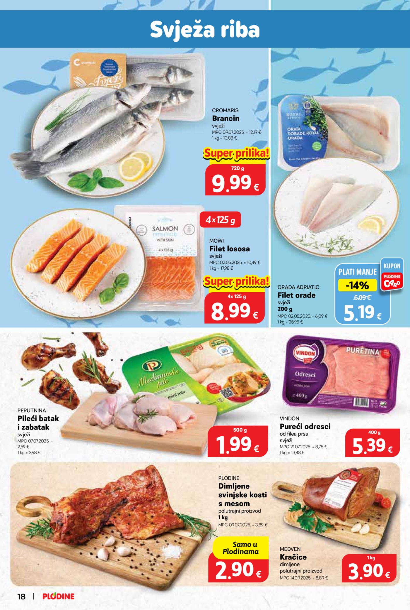 Plodine katalog Akcija 29.10. - 04.11.2025.