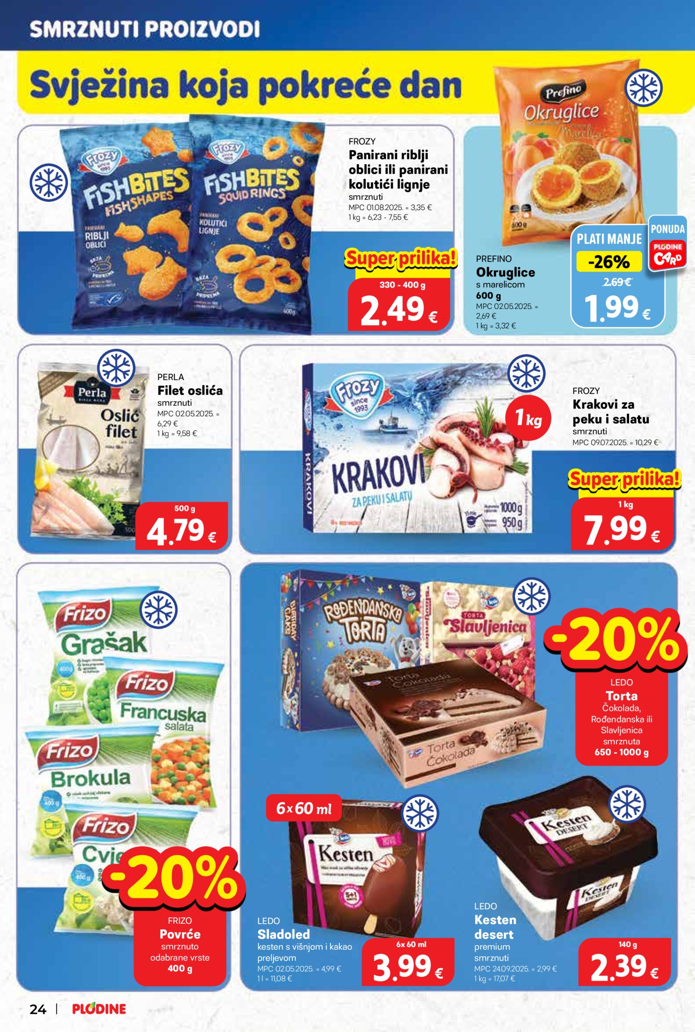 Plodine katalog Akcija 29.10. - 04.11.2025.