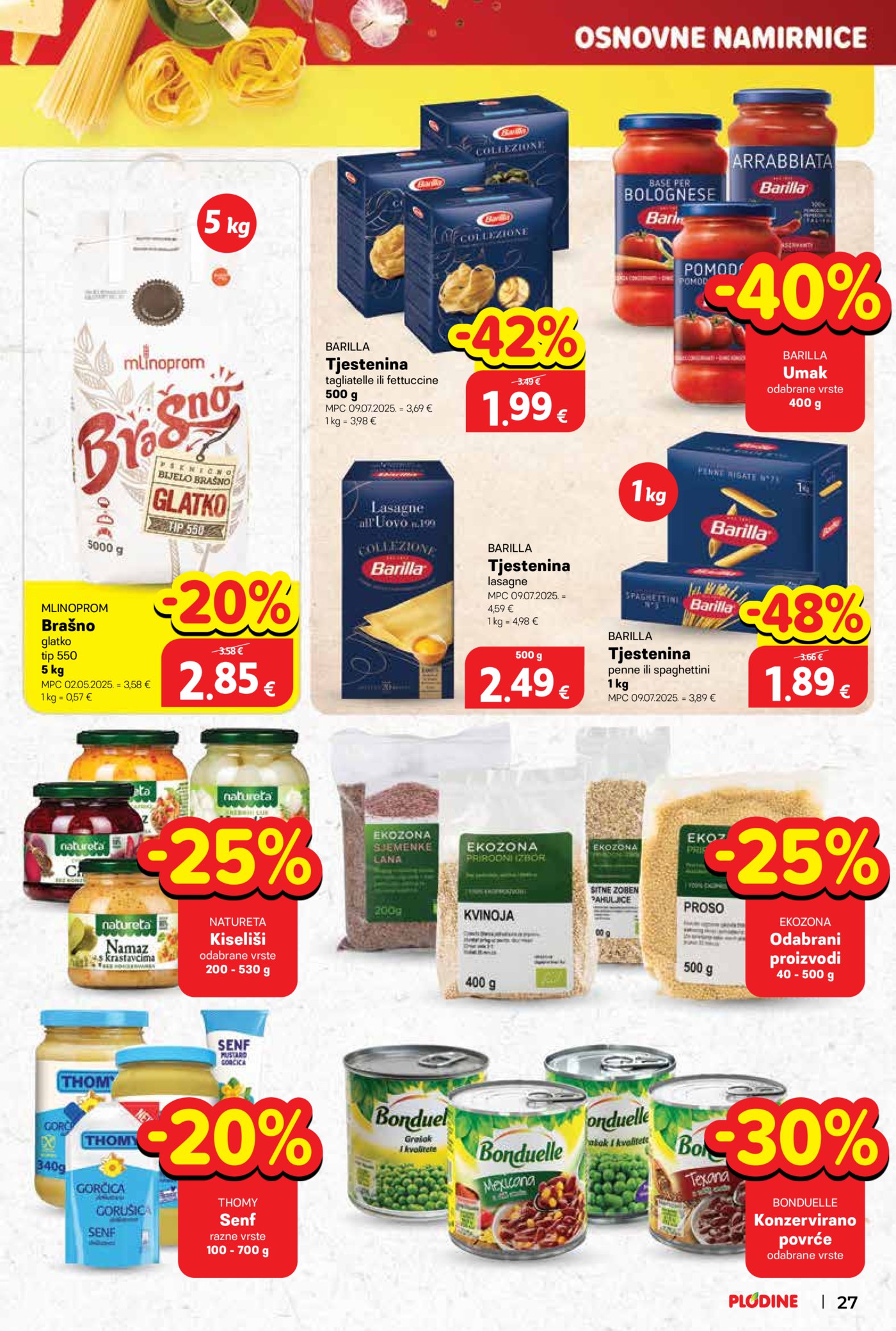 Plodine katalog Akcija 29.10. - 04.11.2025.