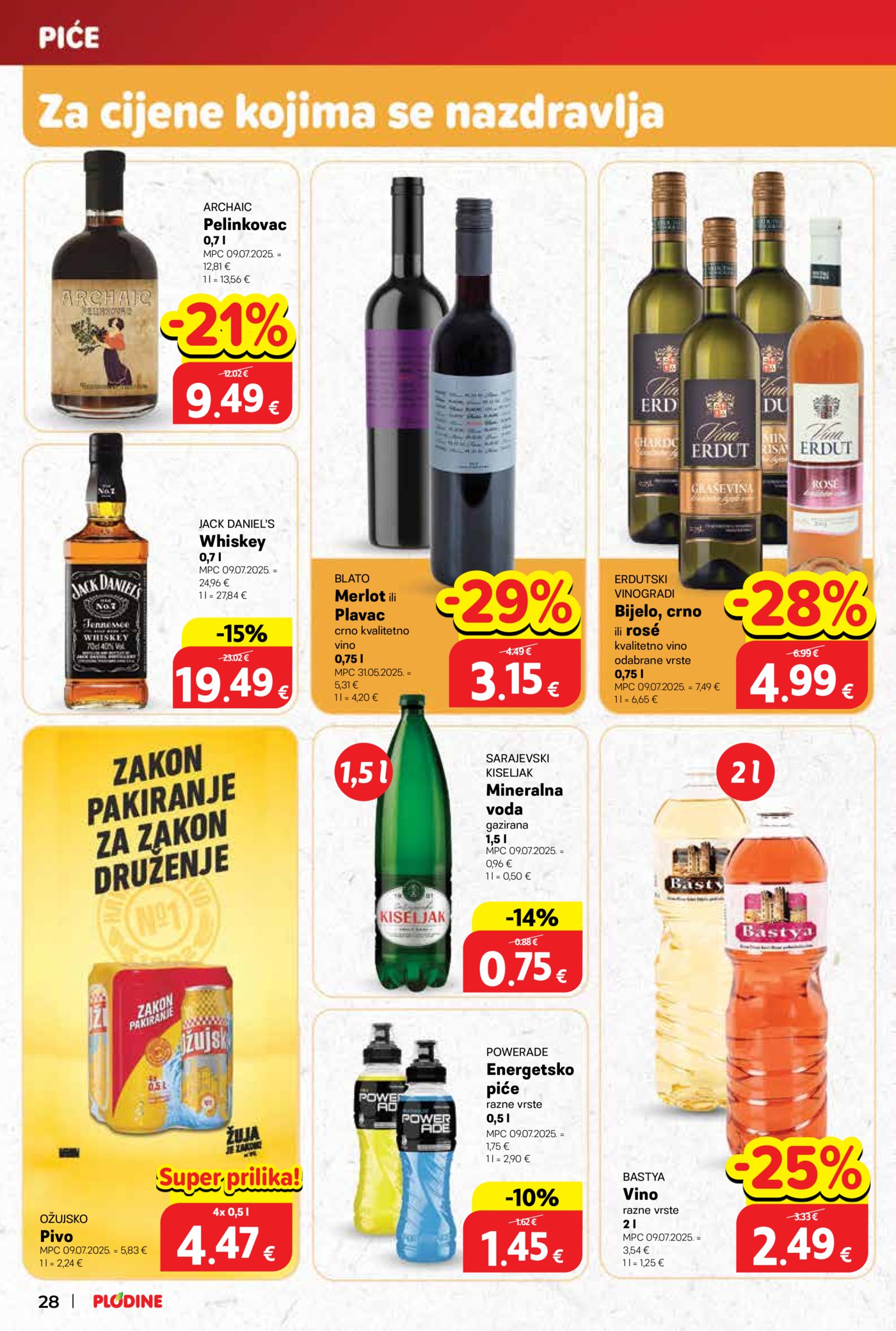 Plodine katalog Akcija 29.10. - 04.11.2025.