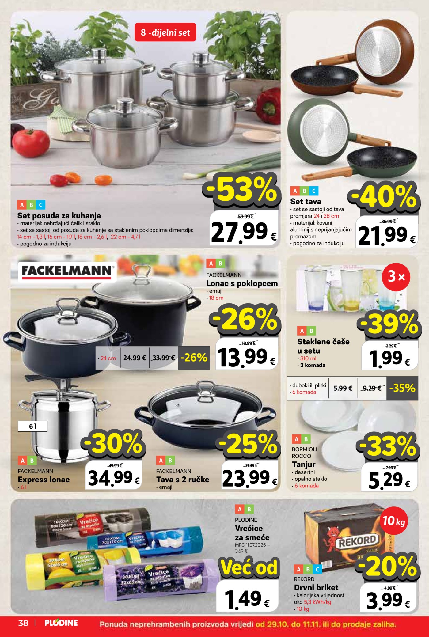 Plodine katalog Akcija 29.10. - 04.11.2025.