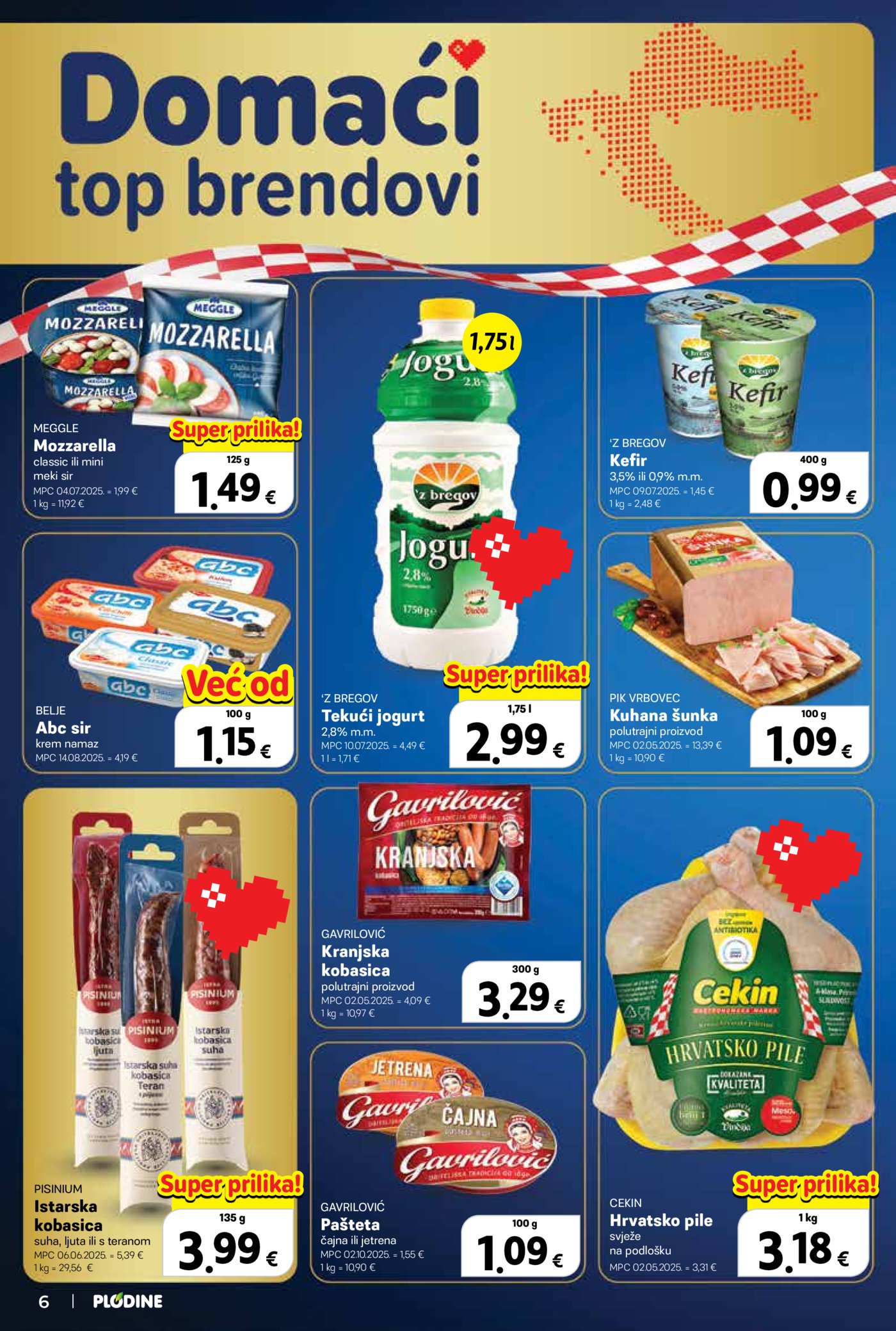 Plodine katalog Akcija 29.10. - 04.11.2025.