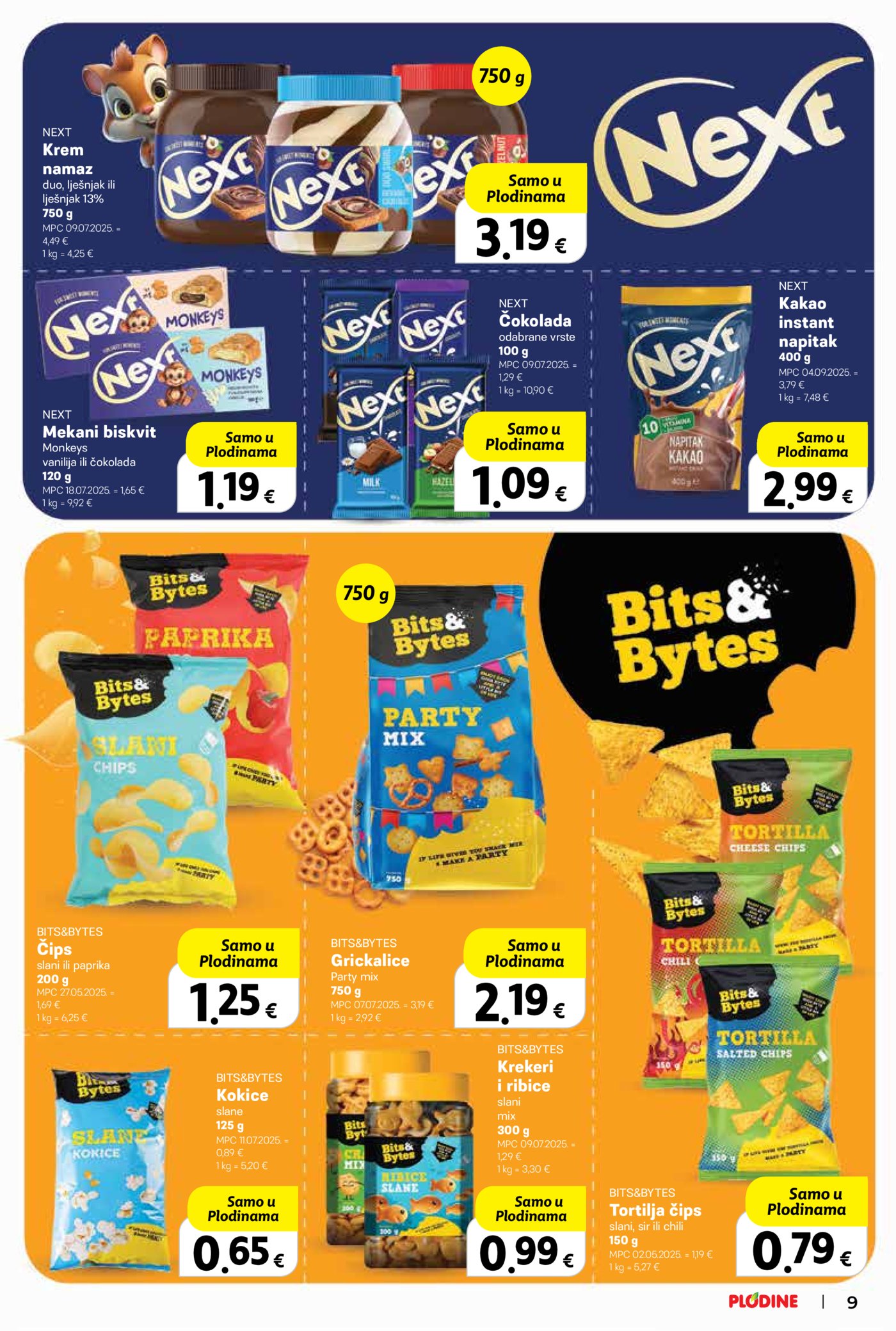 Plodine katalog Akcija 29.10. - 04.11.2025.