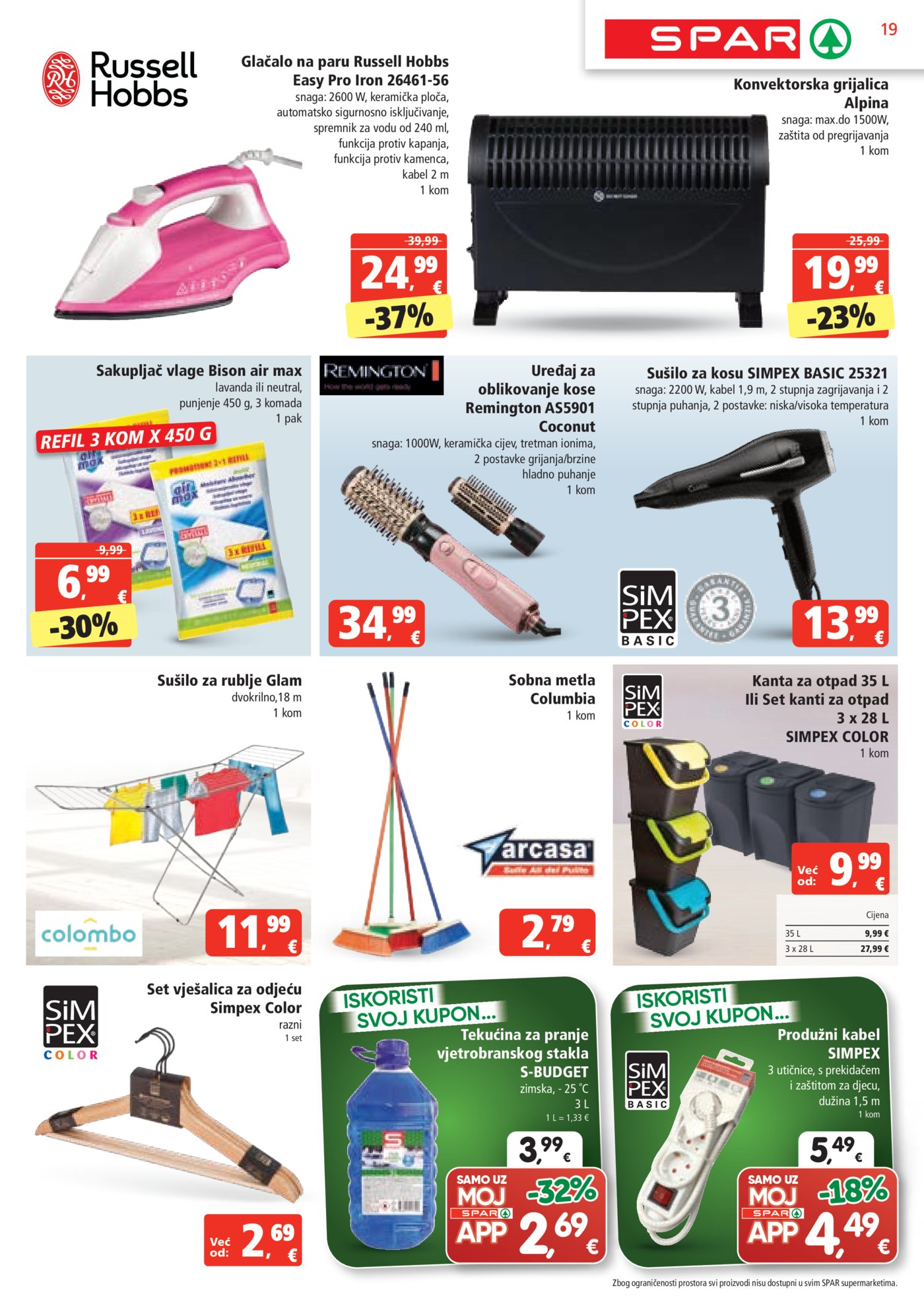 SPAR katalog Akcija 29.10. - 04.11.2025.