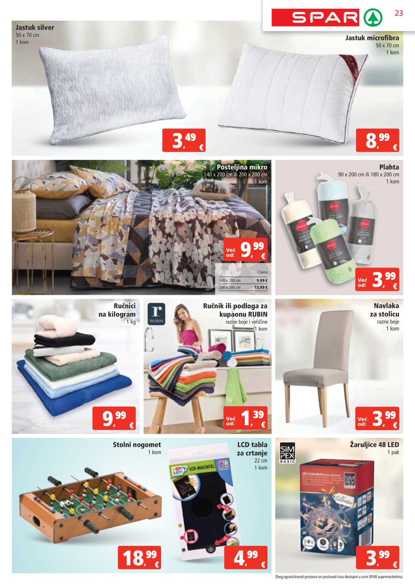 SPAR katalog Akcija 29.10. - 04.11.2025.