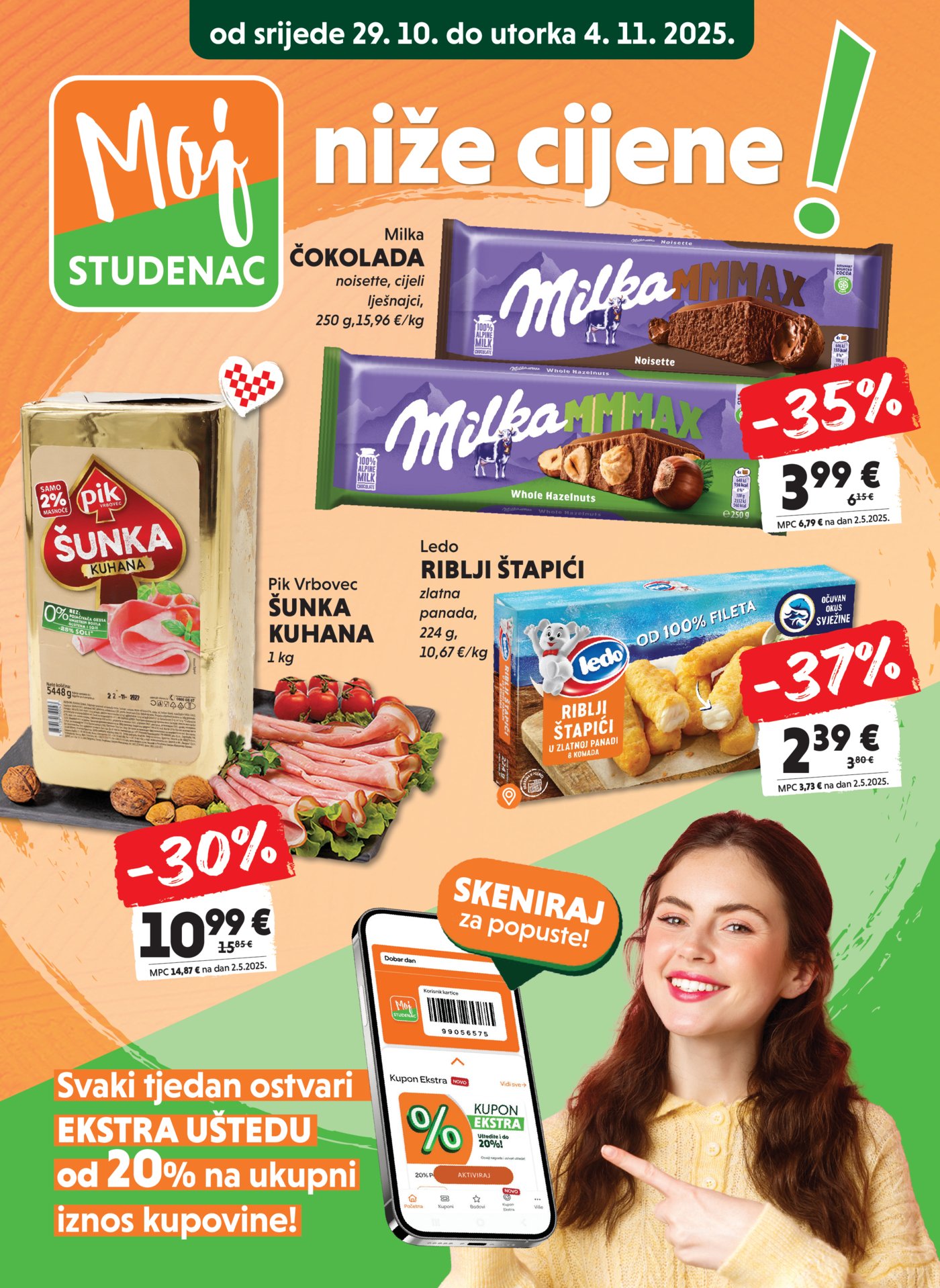 Studenac katalog Moj Studenac 29.10. - 04.11.2025.